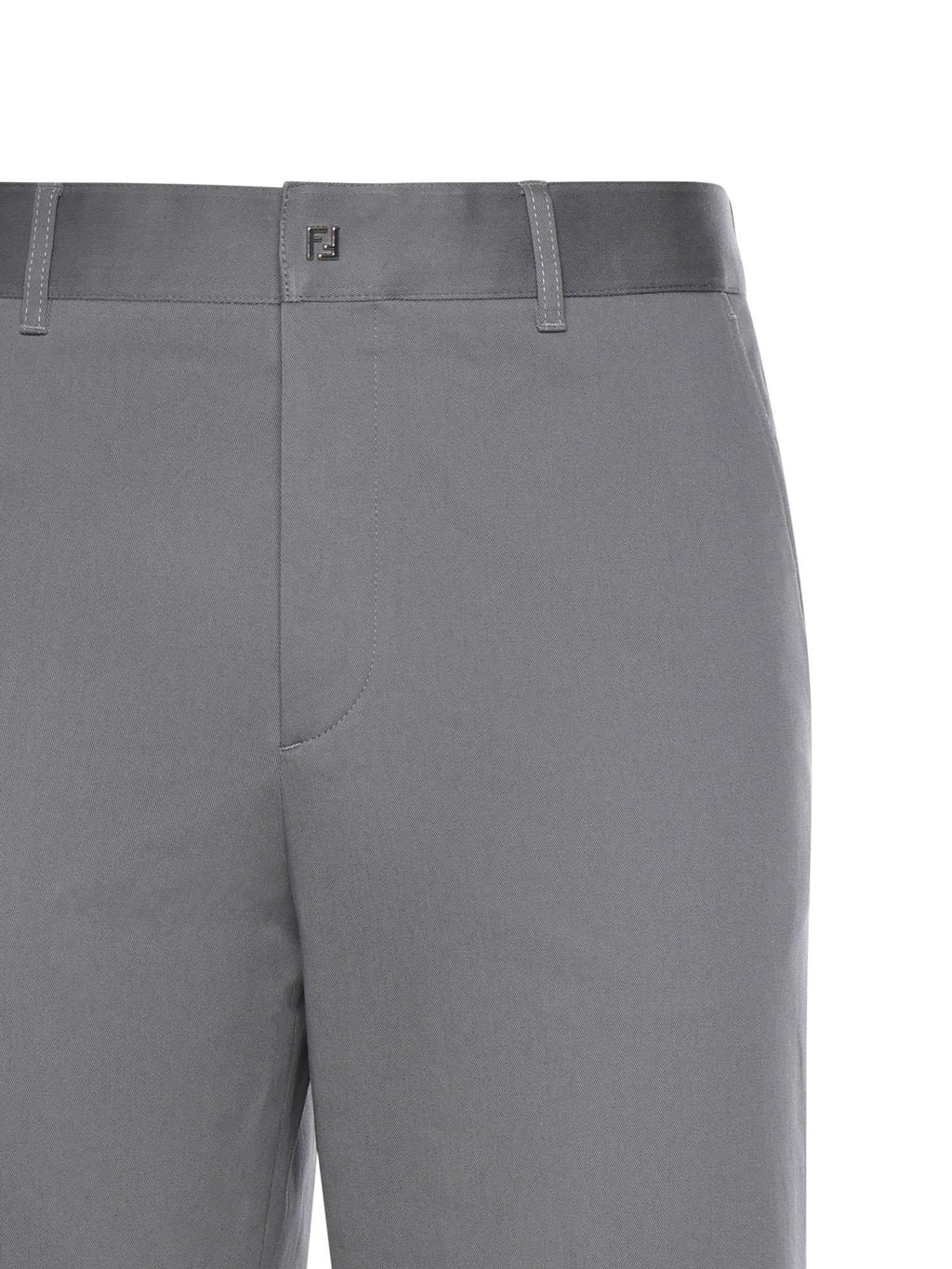 Pantaloni In Gabardine Fendi – Гарантія оригінальності – вид ззаду