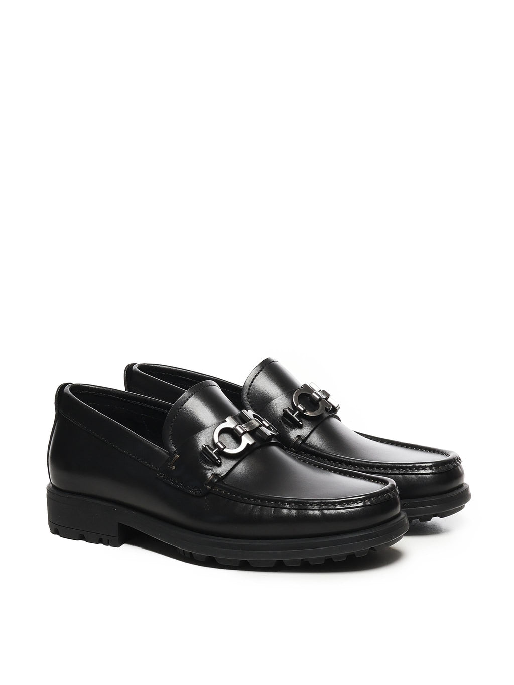 Mocassino Ornamento Gancini Salvatore ferragamo оригінал – Купити в Україні – вид ззаду