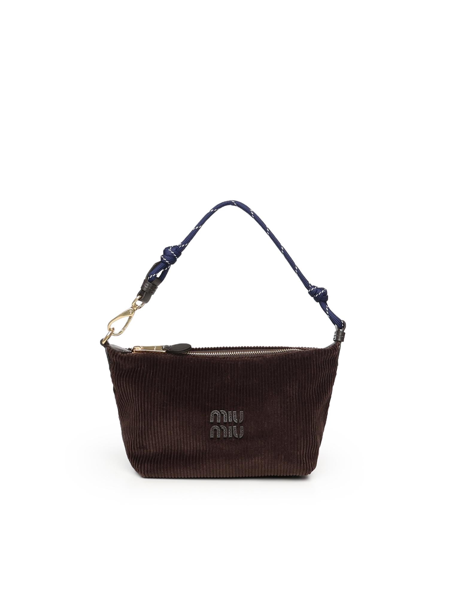 Pouch In Velluto Miu miu оригінал – Купити в Україні – боковий вид