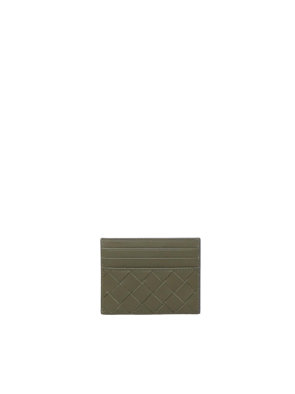 Porta Carte DI Credito Intrecciato Bottega veneta – Гарантія оригінальності – боковий вид