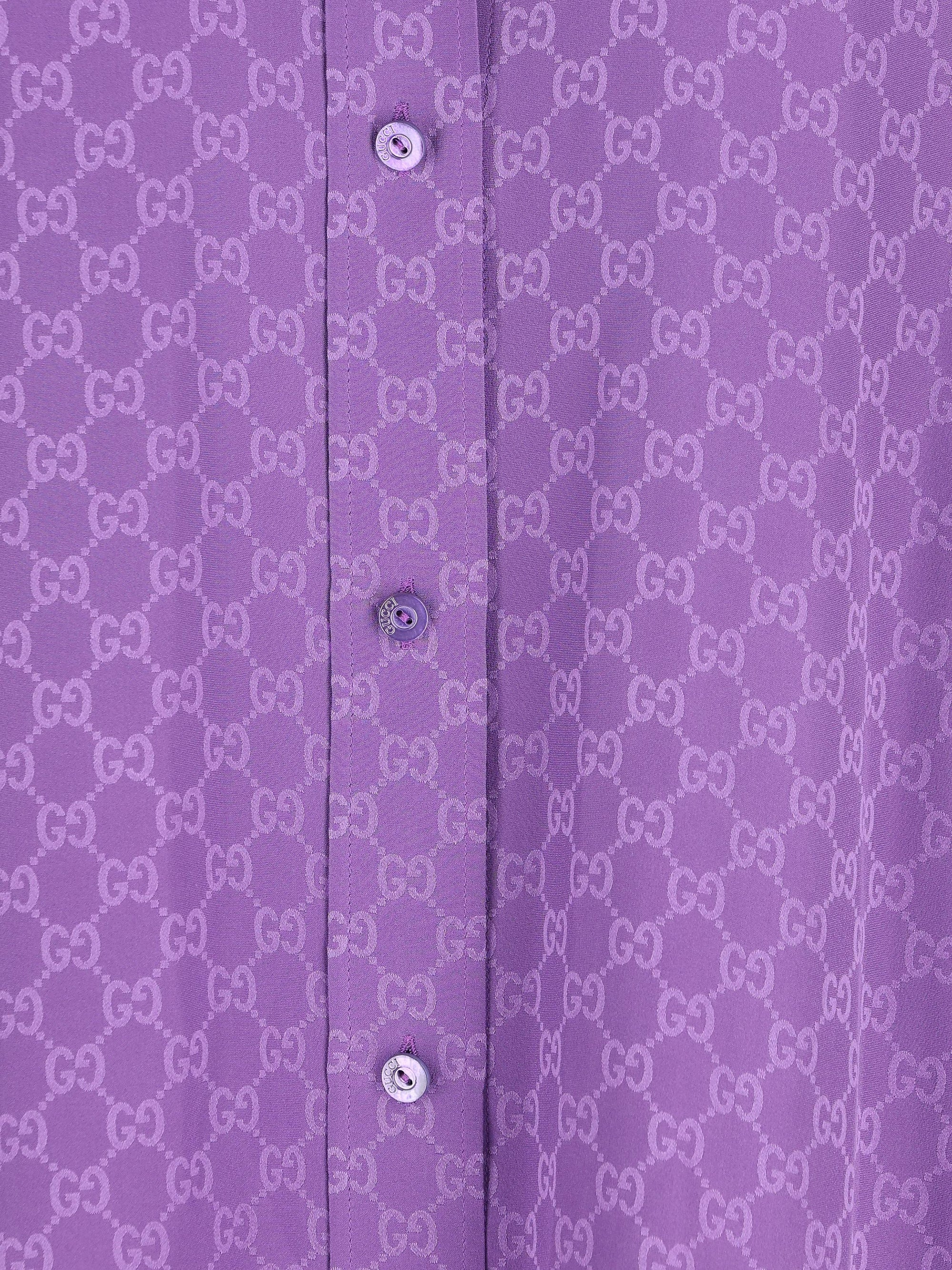Оригінальна Camicia Oversize In Seta Gucci – збільшений вид