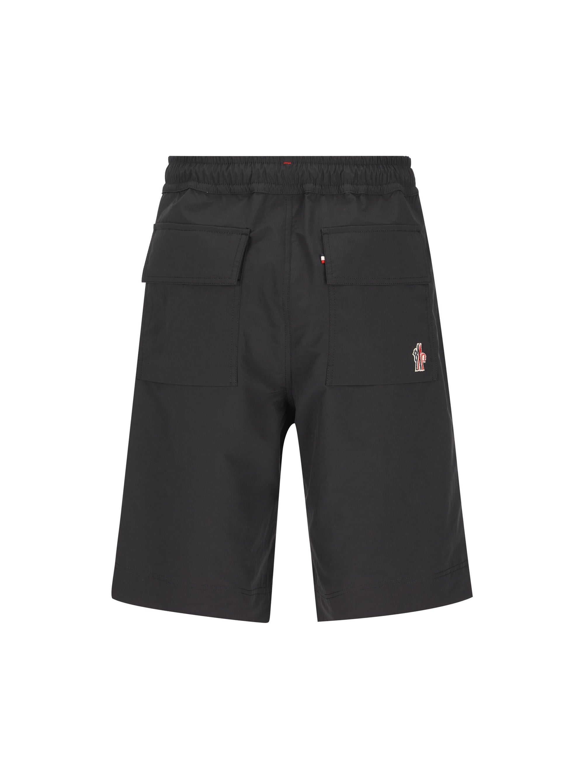 Оригінальна Technical Crinkled Shorts Moncler – вид ззаду