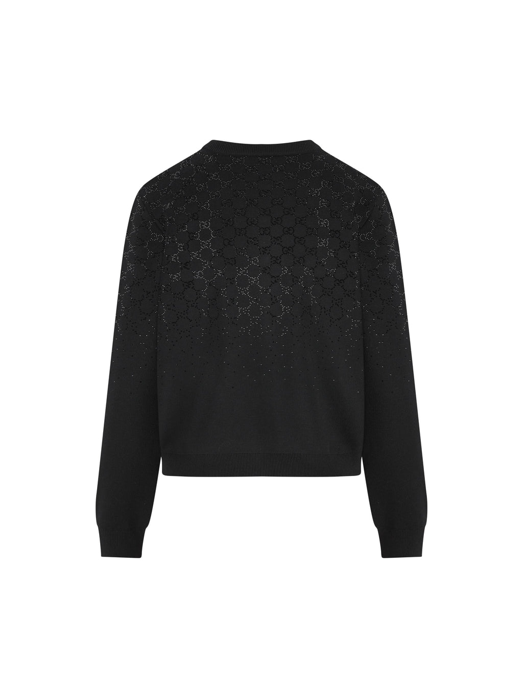 Cardigan In Lana Gg Gucci – Гарантія оригінальності – вид ззаду