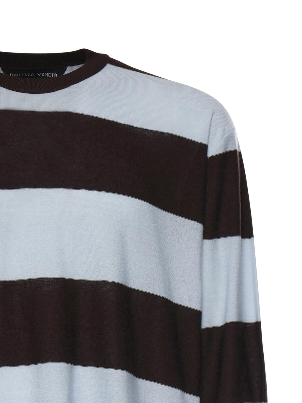 Maglia A Righe In Cashmere Bottega veneta – Гарантія оригінальності – вид ззаду