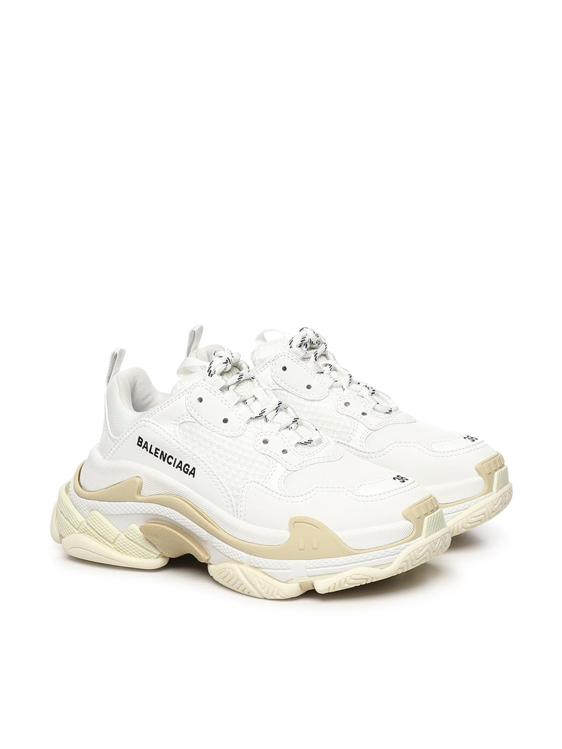 Оригінальна Sneakers Triple S Balenciaga – вид ззаду