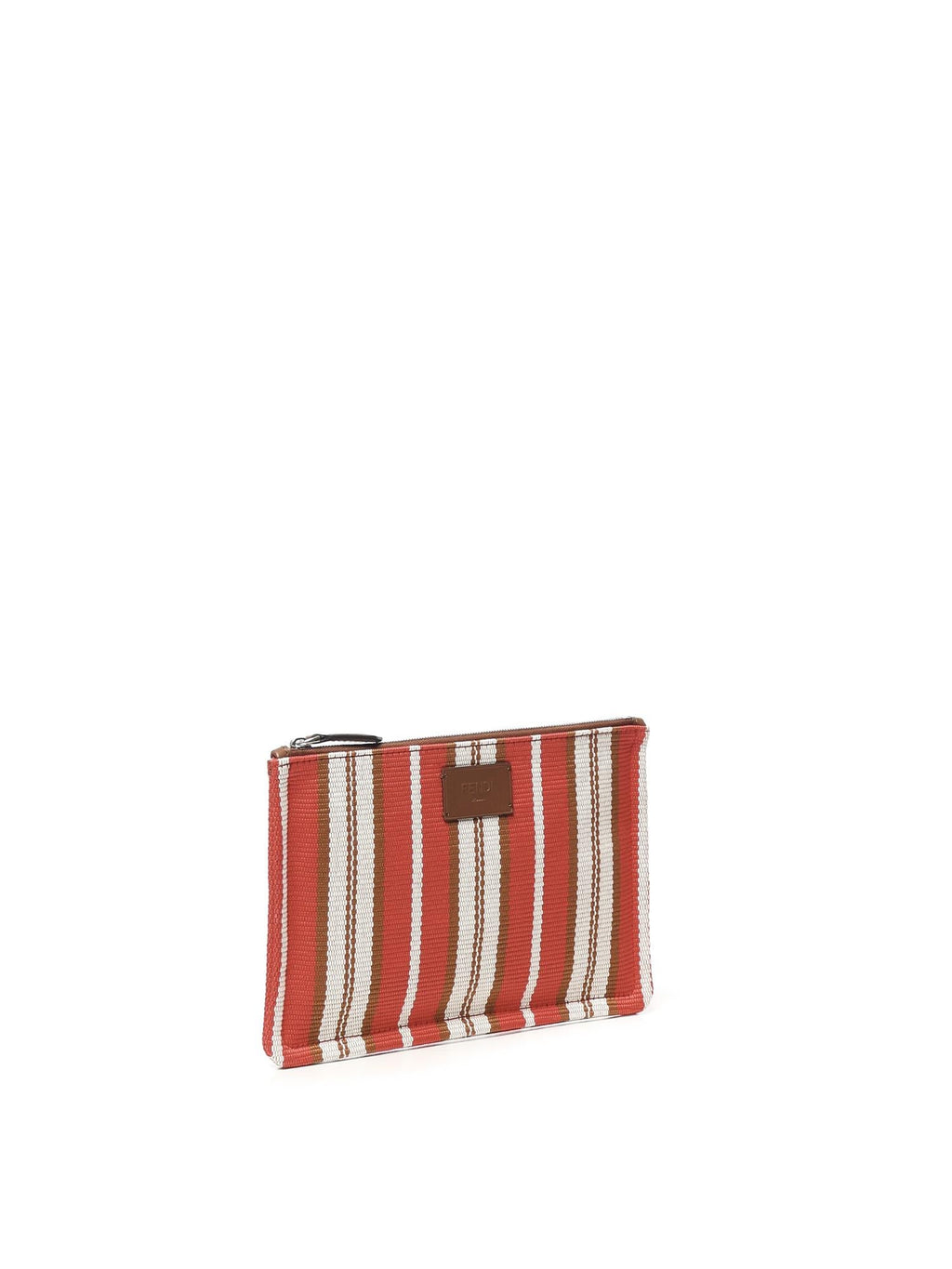 Pochette Piatta A Righe Signature Media Fendi оригінал – Купити в Україні – вид ззаду