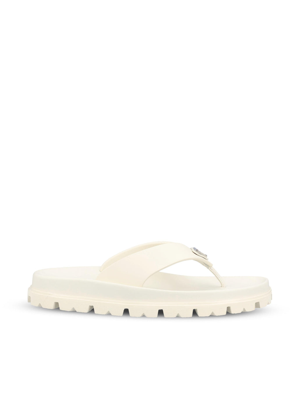 Оригінальна Rubber Flip Flops Prada – боковий вид