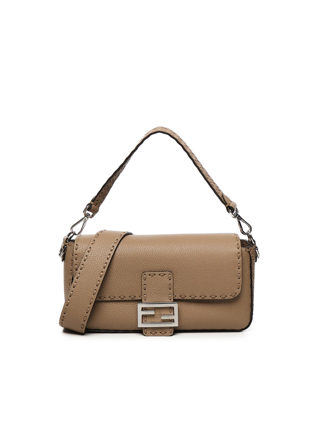 Borsa Baguette Media Fendi оригінал – Купити в Україні – боковий вид