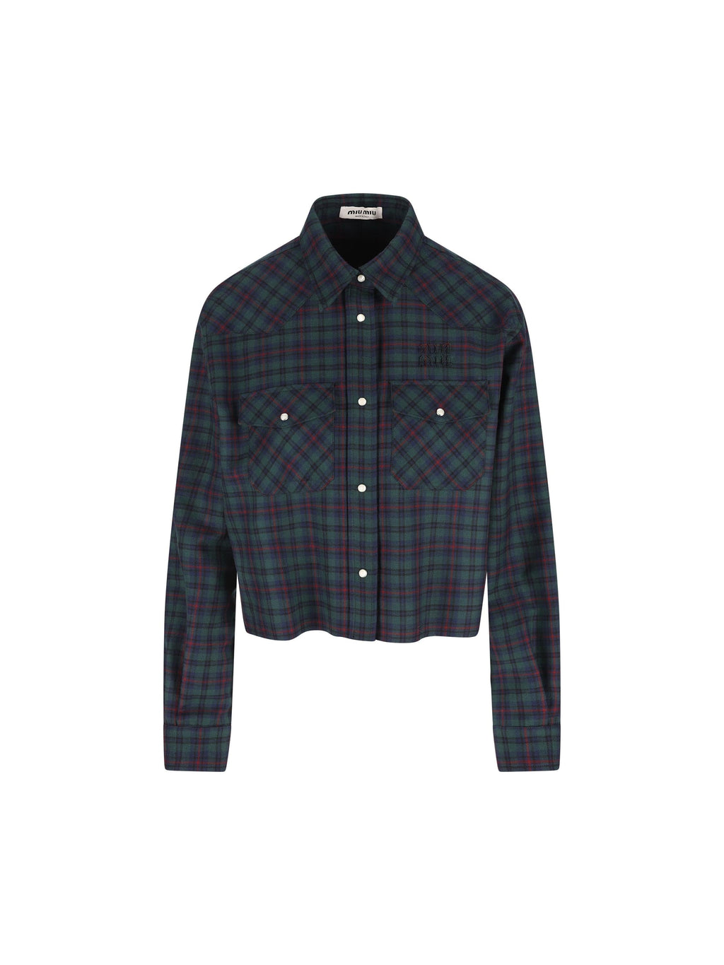 Wool Shirt Miu miu оригінал – Купити в Україні – боковий вид