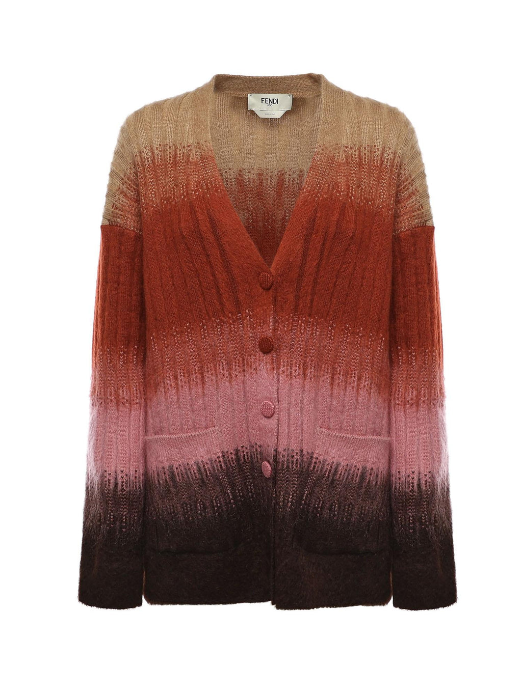 Оригінальна Cardigan In Mohair E Lana Fendi – боковий вид