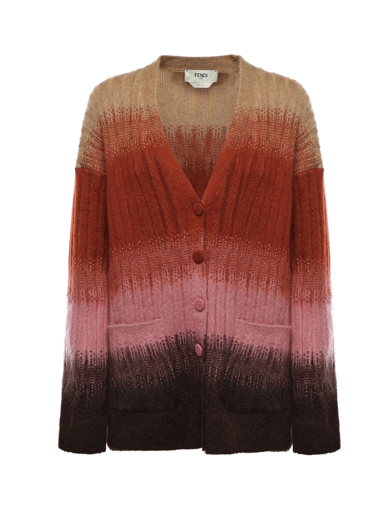 Оригінальна Cardigan In Mohair E Lana Fendi – боковий вид