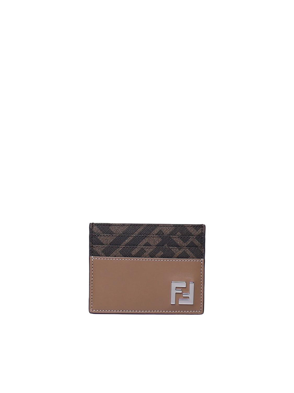 Portacarte Ff Squared Fendi – Гарантія оригінальності – боковий вид