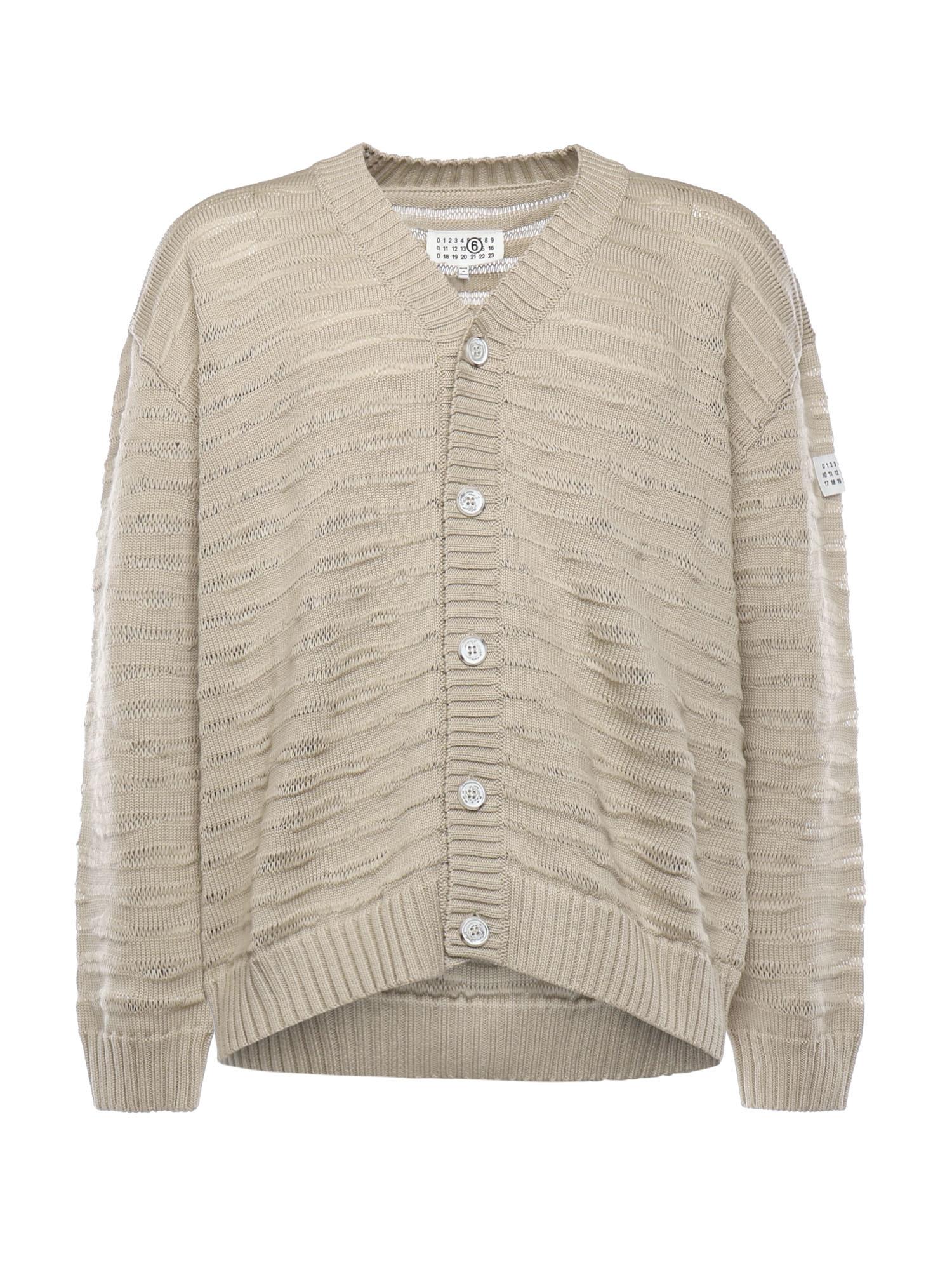 Cardigan In Cotone Maison margiela оригінал – Купити в Україні – боковий вид