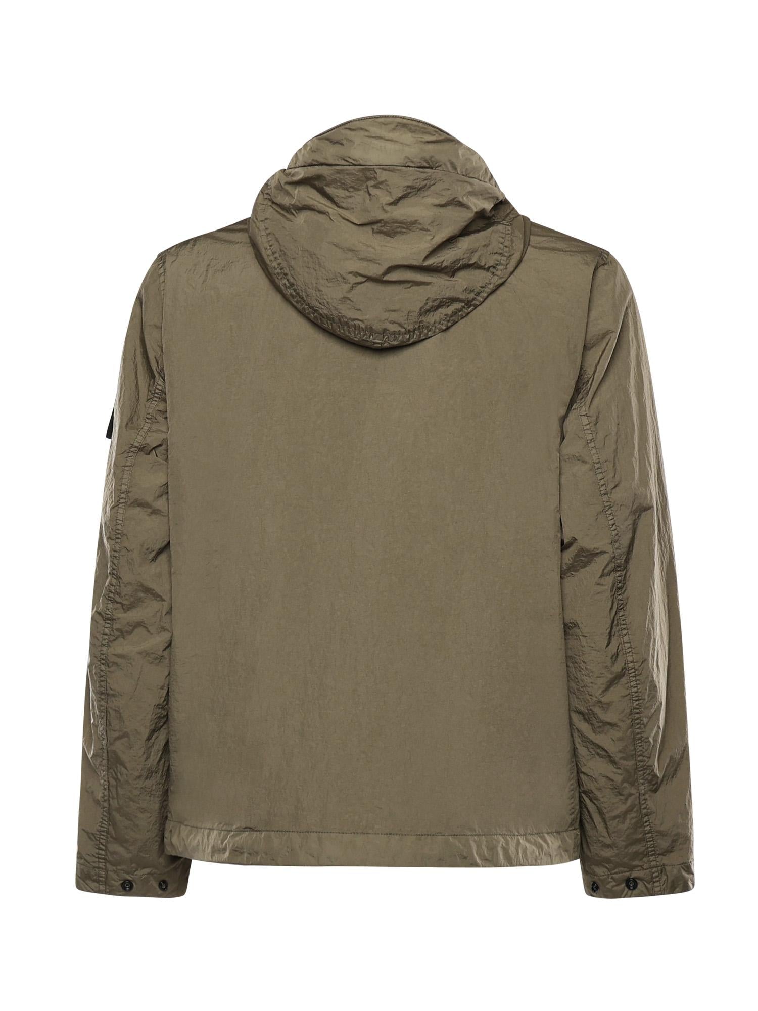 Giacca In Reps DI Nylon Con Logo Stone island оригінал – Купити в Україні – детальний вид