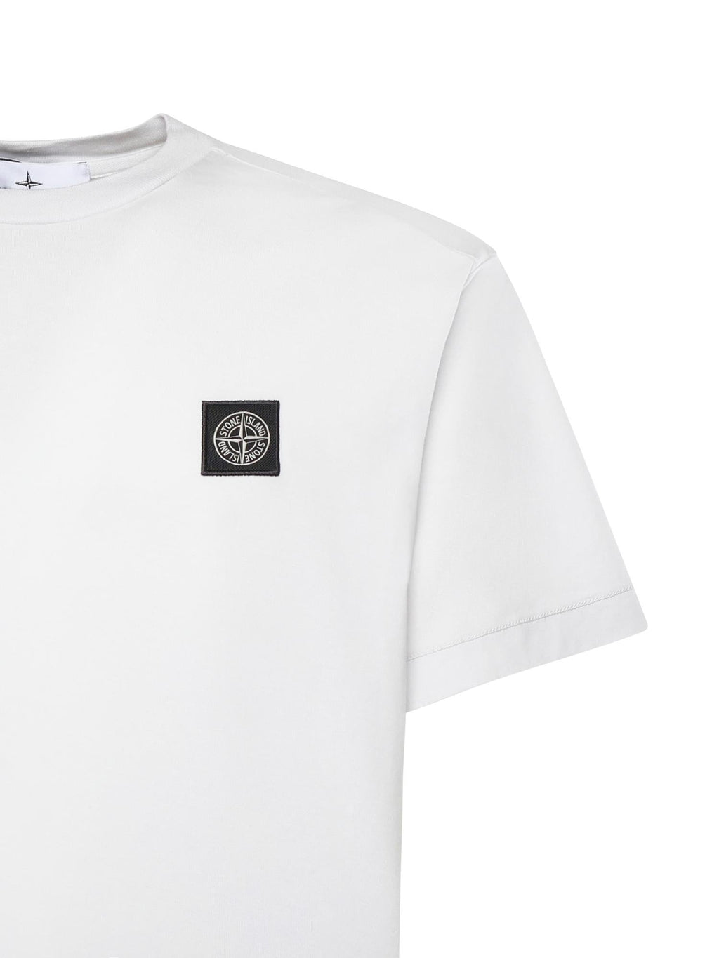 Оригінальна T-Shirt Con Patch Compass In Jersey DI Cotone Stone island – вид ззаду