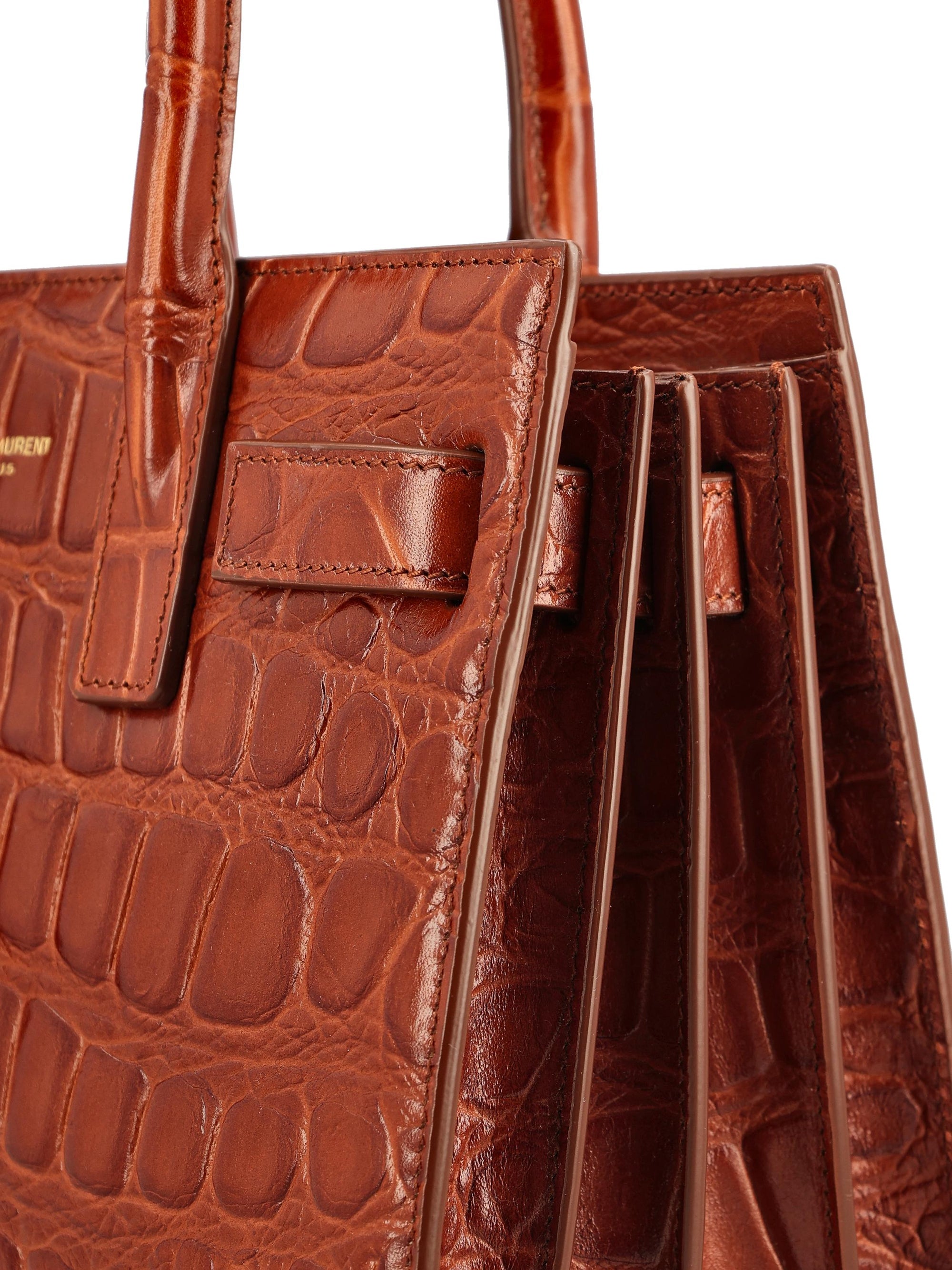 Leather Handbag Made From Calfskin. Saint laurent – Гарантія оригінальності – збільшений вид