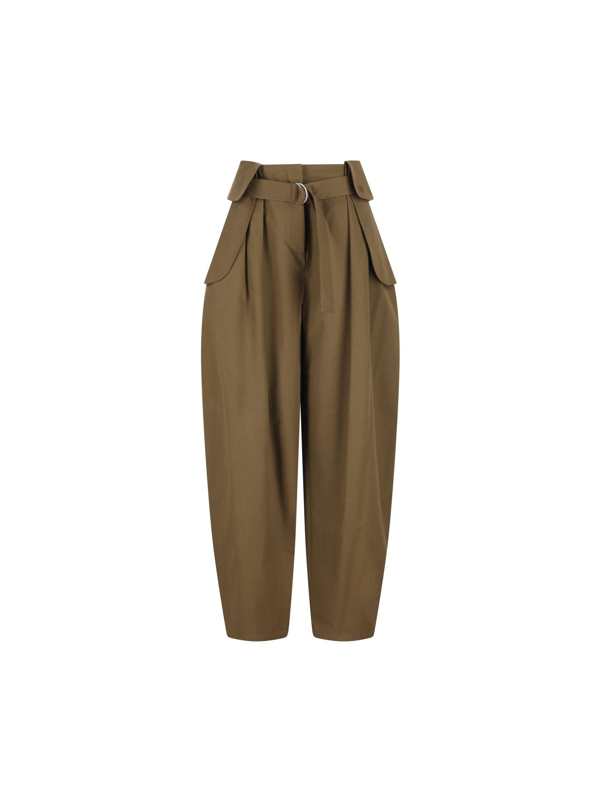 Cotton And Silk Cargo Pants Loewe оригінал – Купити в Україні – боковий вид