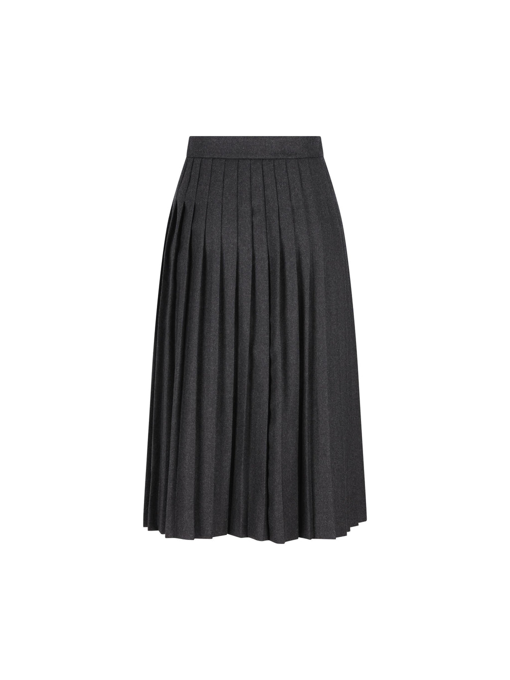 Pleated Wool Skirt Prada оригінал – Купити в Україні – вид ззаду