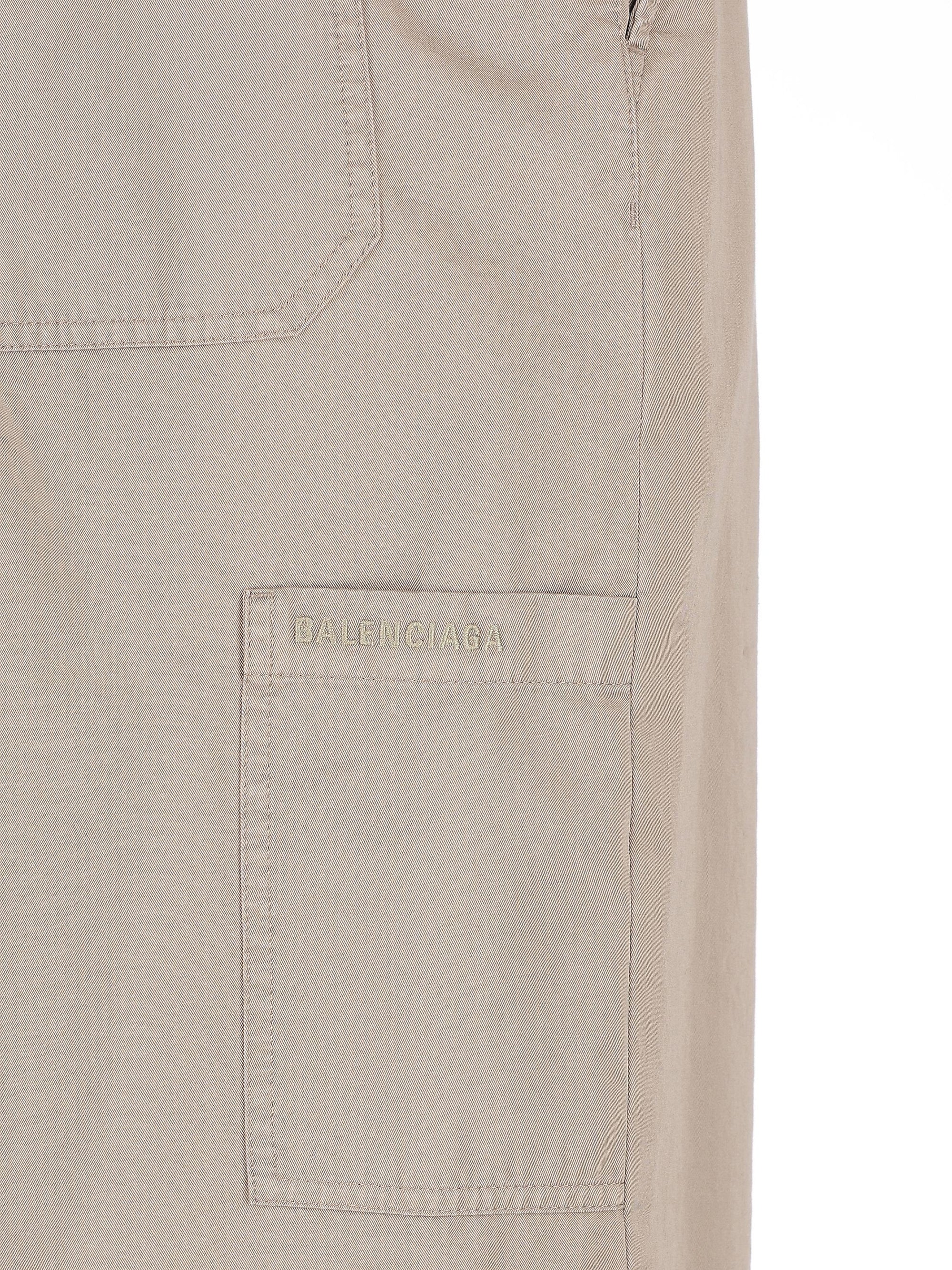 Pantaloni Workwear In Twill DI Cotone Balenciaga – Гарантія оригінальності – детальний вид - BALENCIAGA
