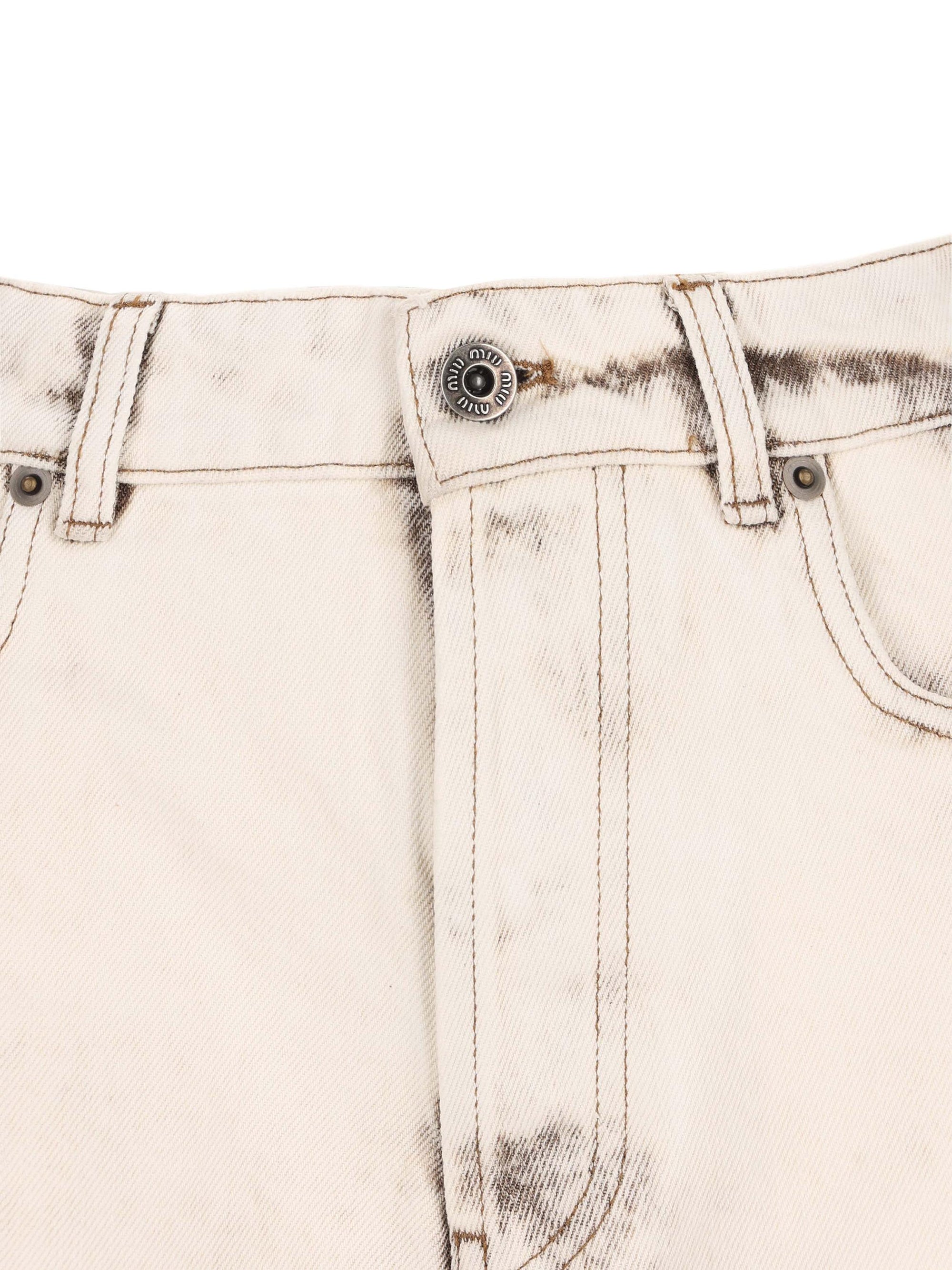Оригінальна Denim Shorts Miu miu – збільшений вид