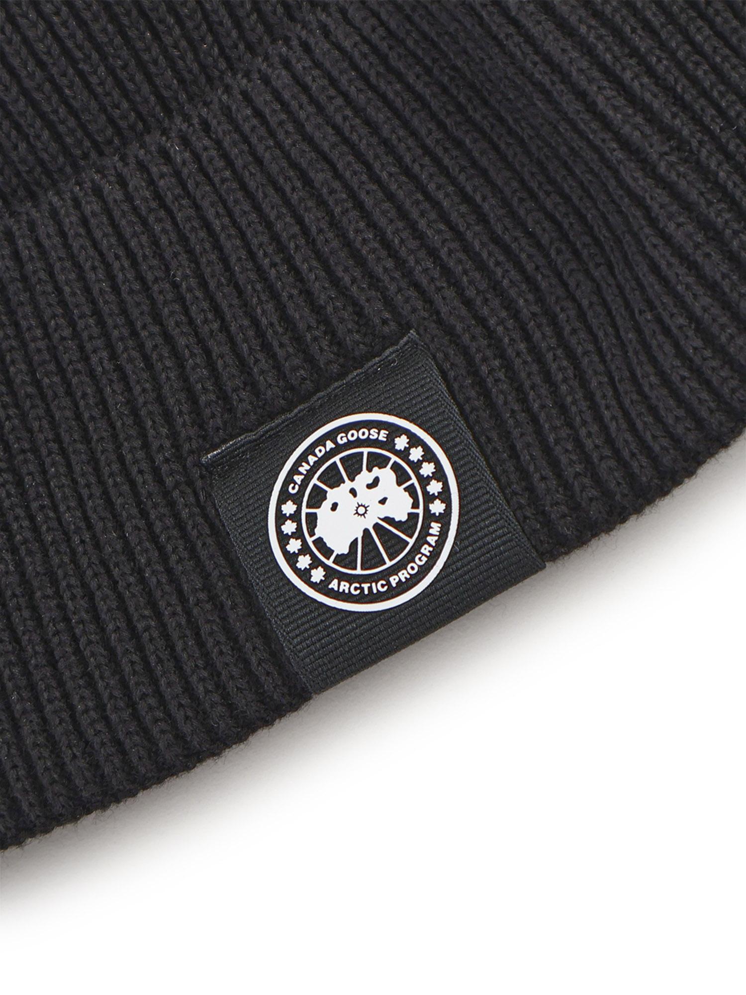 Cappello Beanie In Cotone Canada goose – Гарантія оригінальності – детальний вид