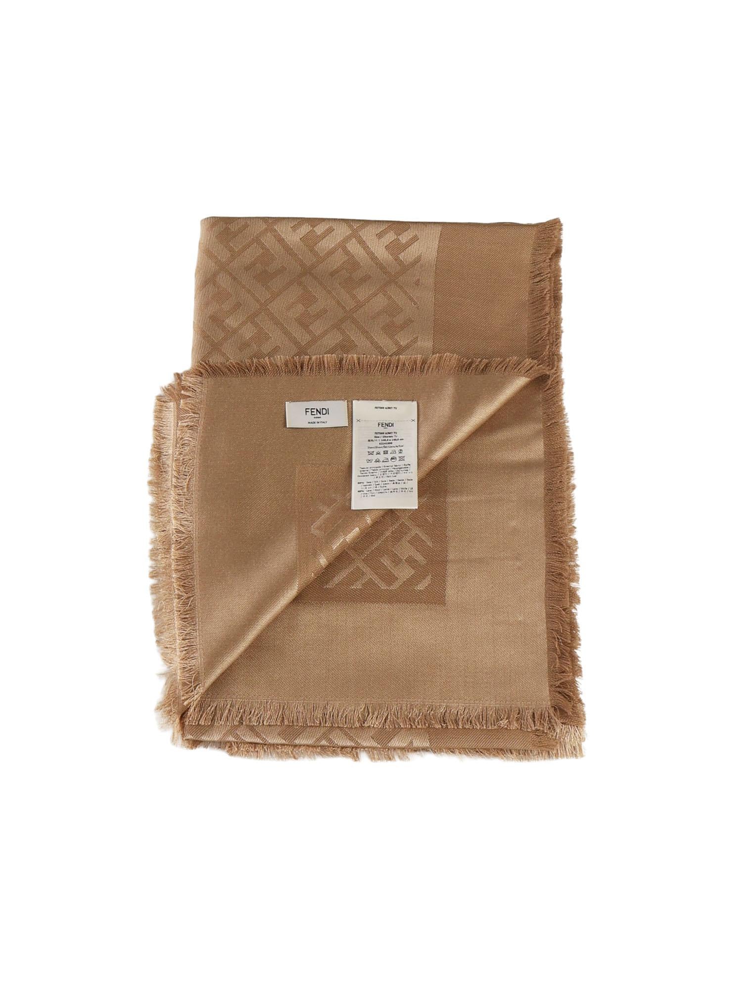 Scialle Ff Jacquard Fendi – Гарантія оригінальності – детальний вид