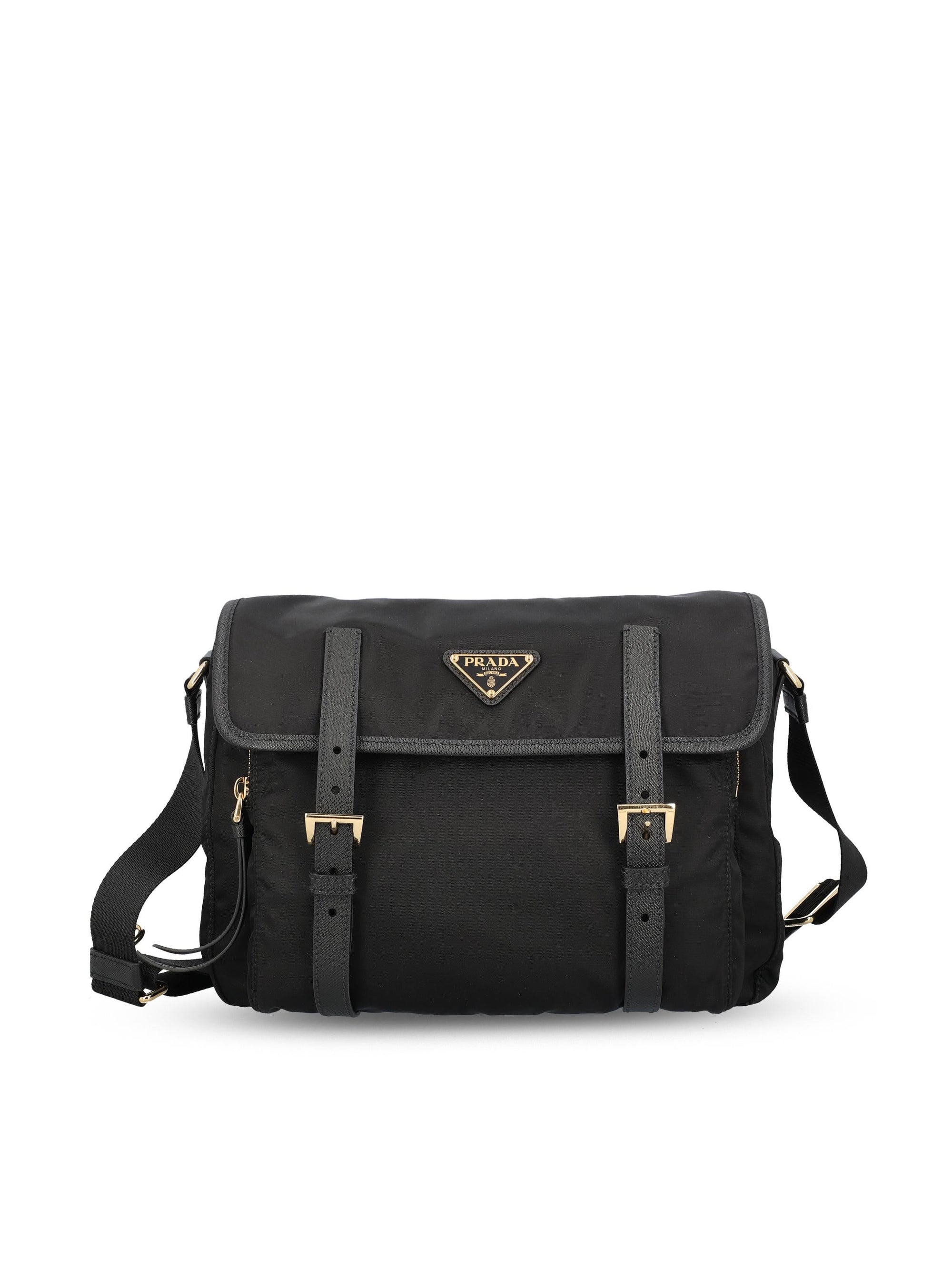 Borsa Messenger In Re Nylon Prada – Гарантія оригінальності – боковий вид