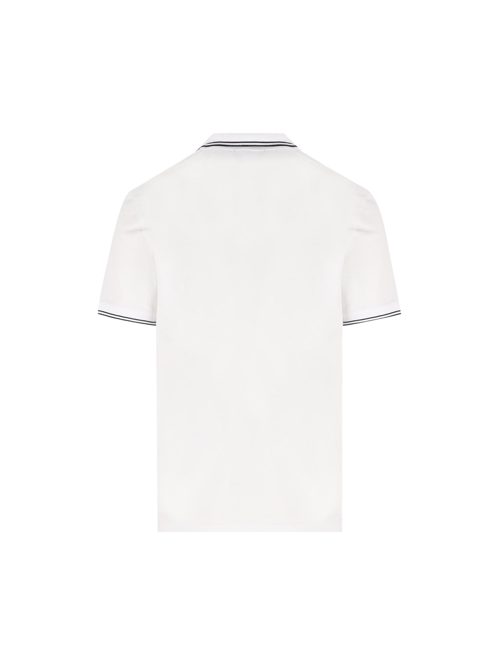 Cotton Polo Shirt Stone island – Гарантія оригінальності – вид ззаду