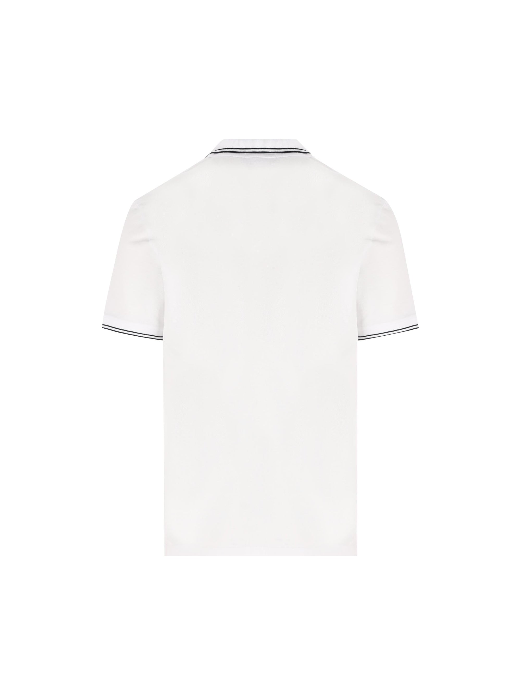 Cotton Polo Shirt Stone island – Гарантія оригінальності – вид ззаду