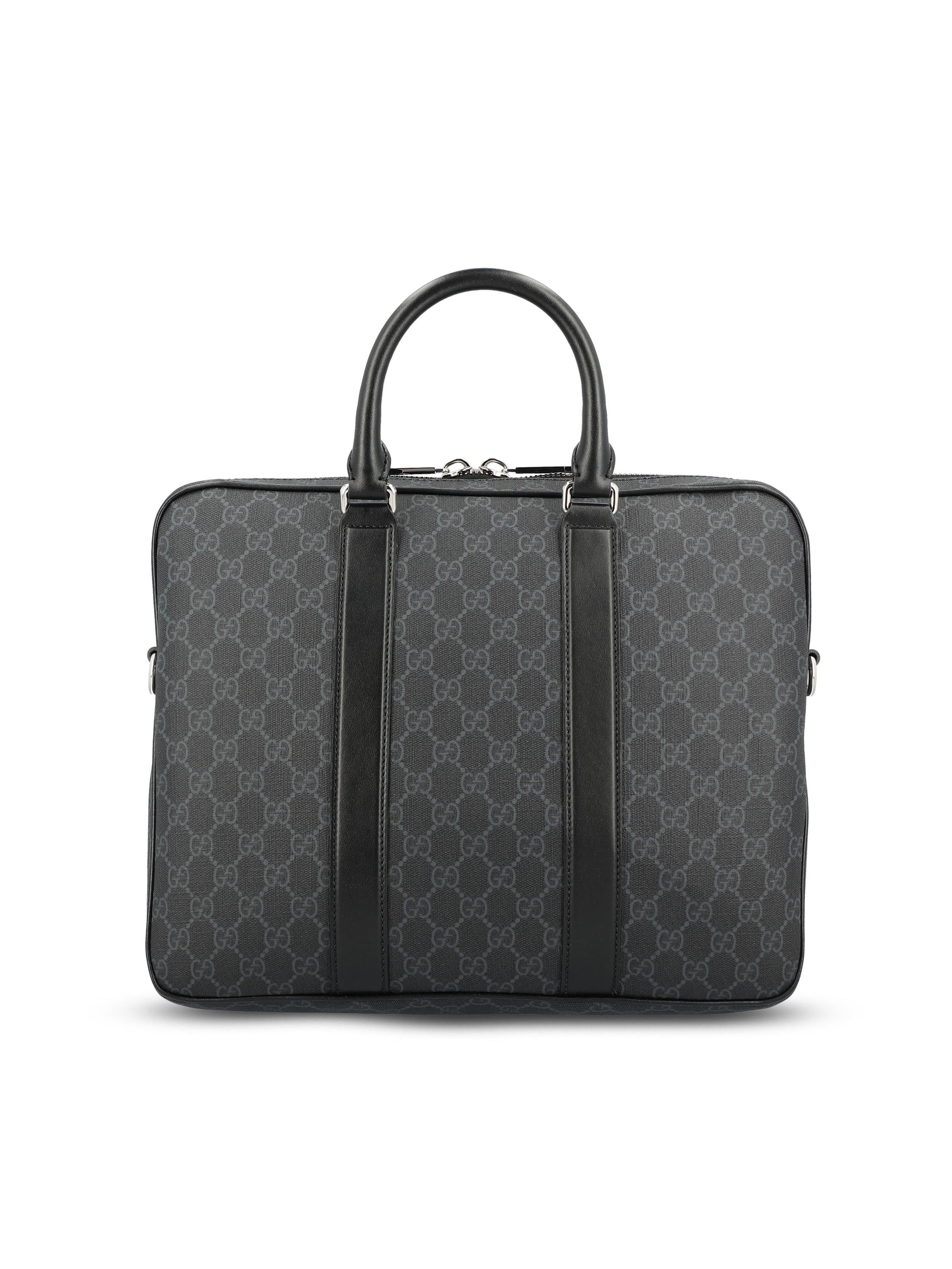 Borsa Portadocumenti Gg Media Gucci оригінал – Купити в Україні – вид ззаду