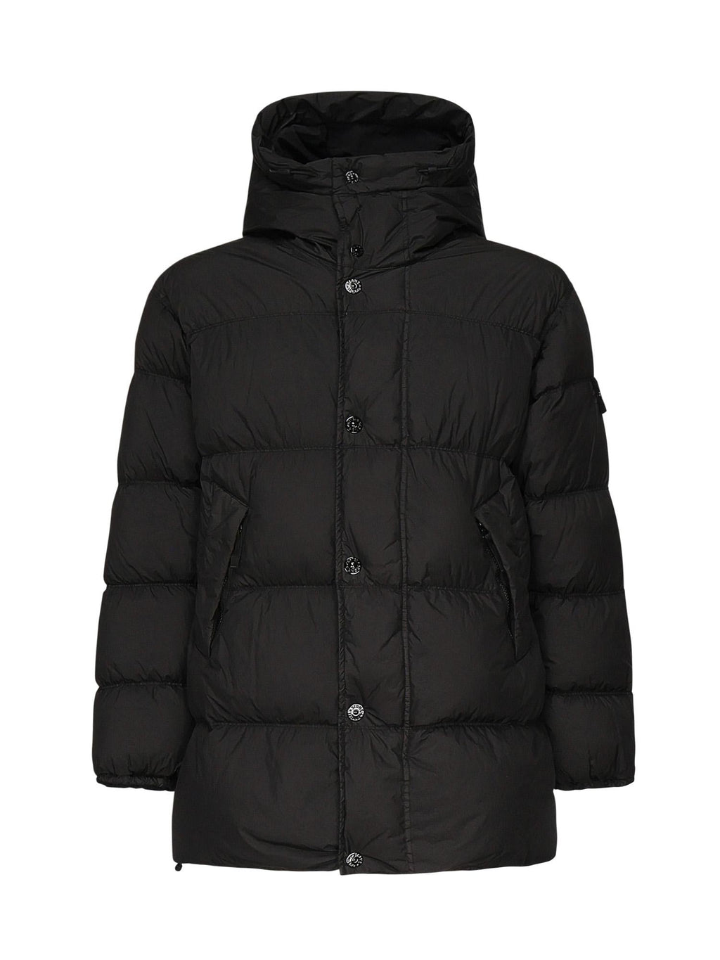 Оригінальна Parka Crinkle Reps Stone island – боковий вид