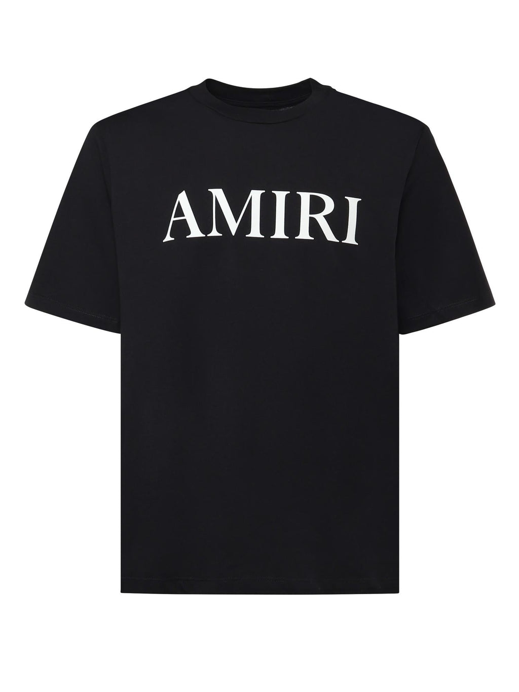 T-Shirt In Cotone Con Logo Amiri оригінал – Купити в Україні – боковий вид