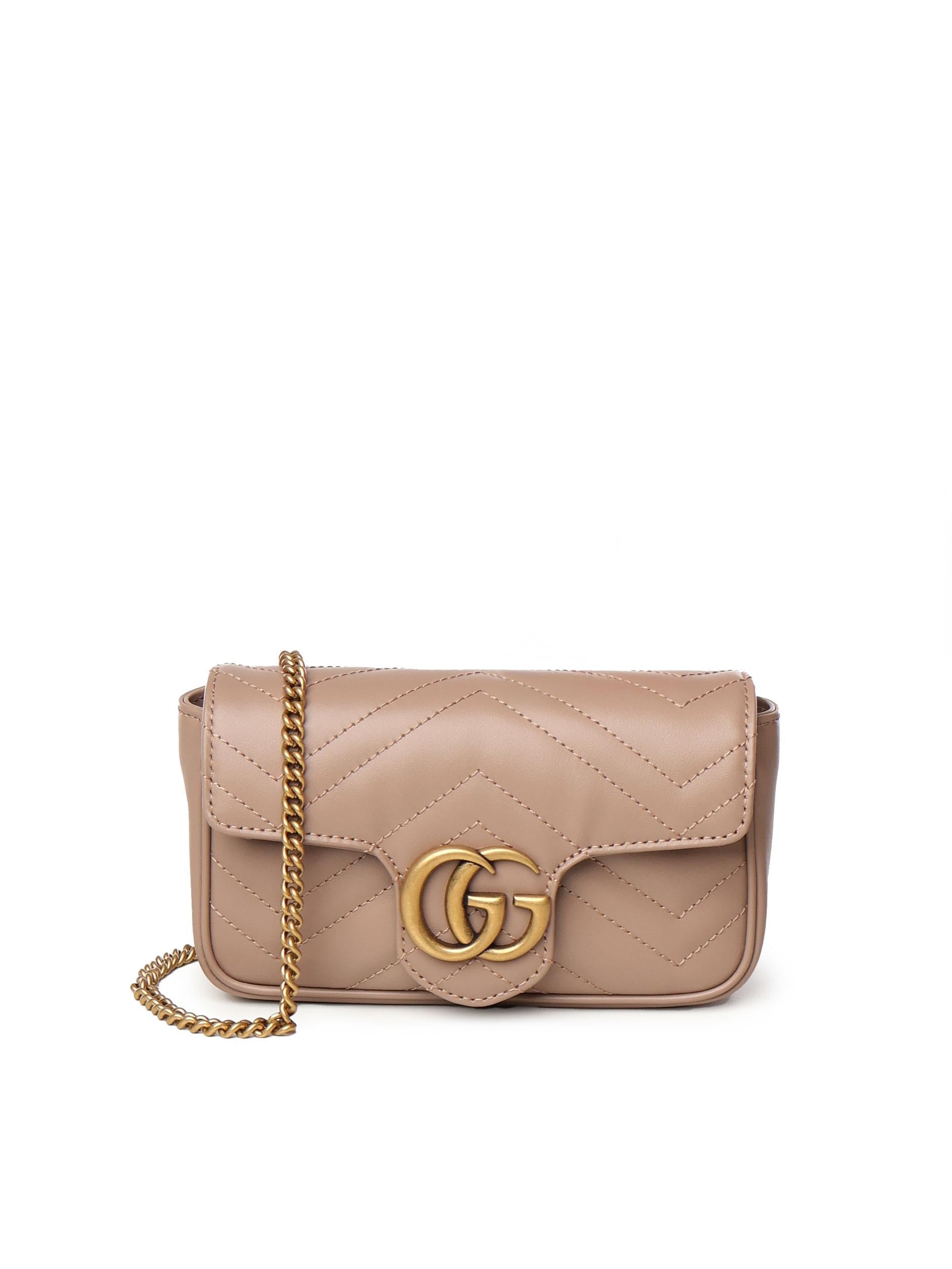 Super Mini Borsa Gg Marmont Gucci оригінал – Купити в Україні – боковий вид