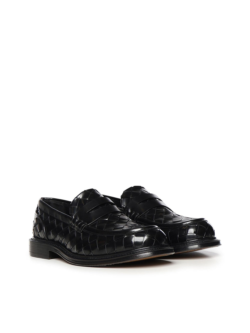 Mocassini James In Pelle Bottega veneta – Гарантія оригінальності – вид ззаду