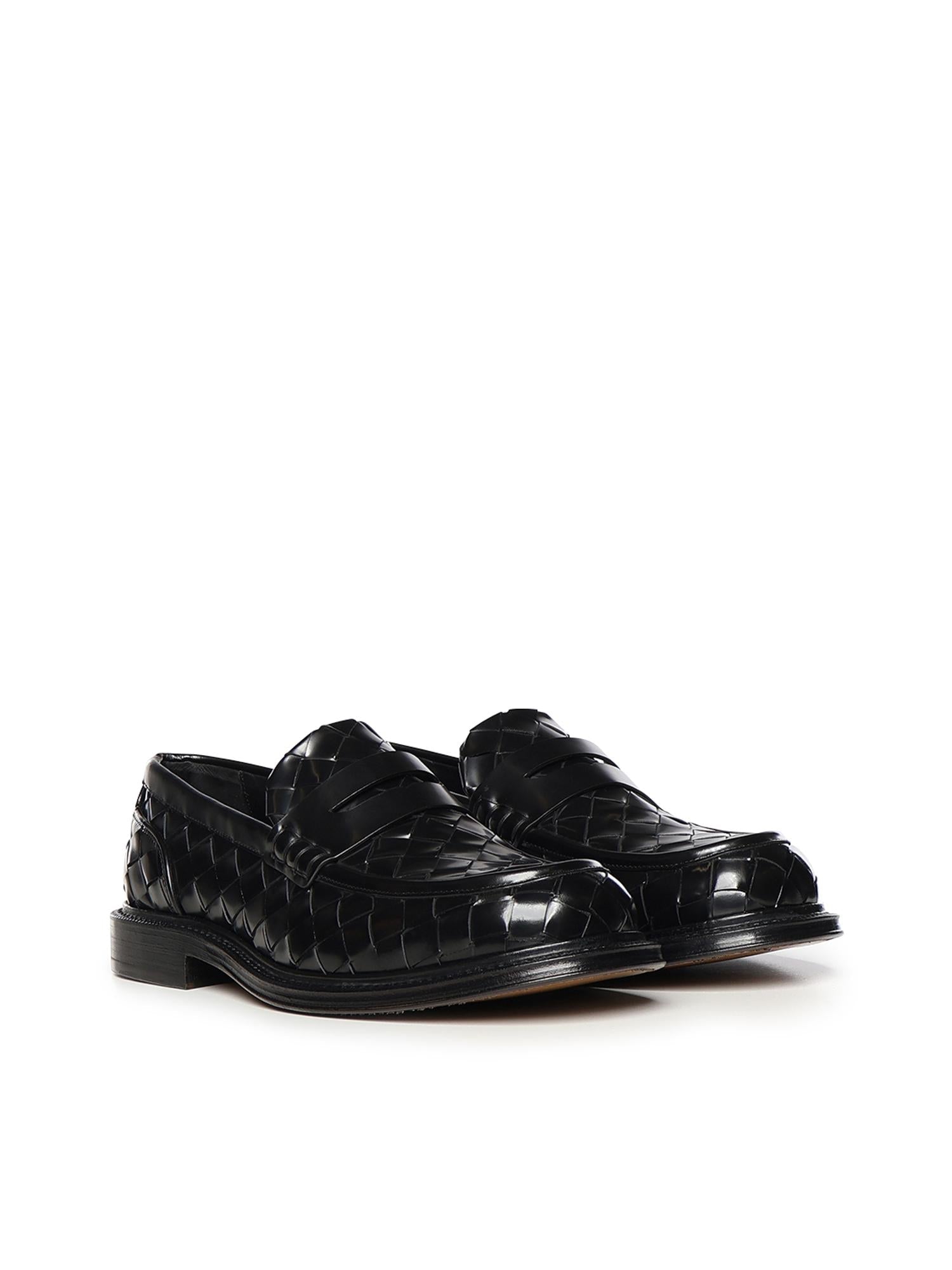 Mocassini James In Pelle Bottega veneta – Гарантія оригінальності – вид ззаду