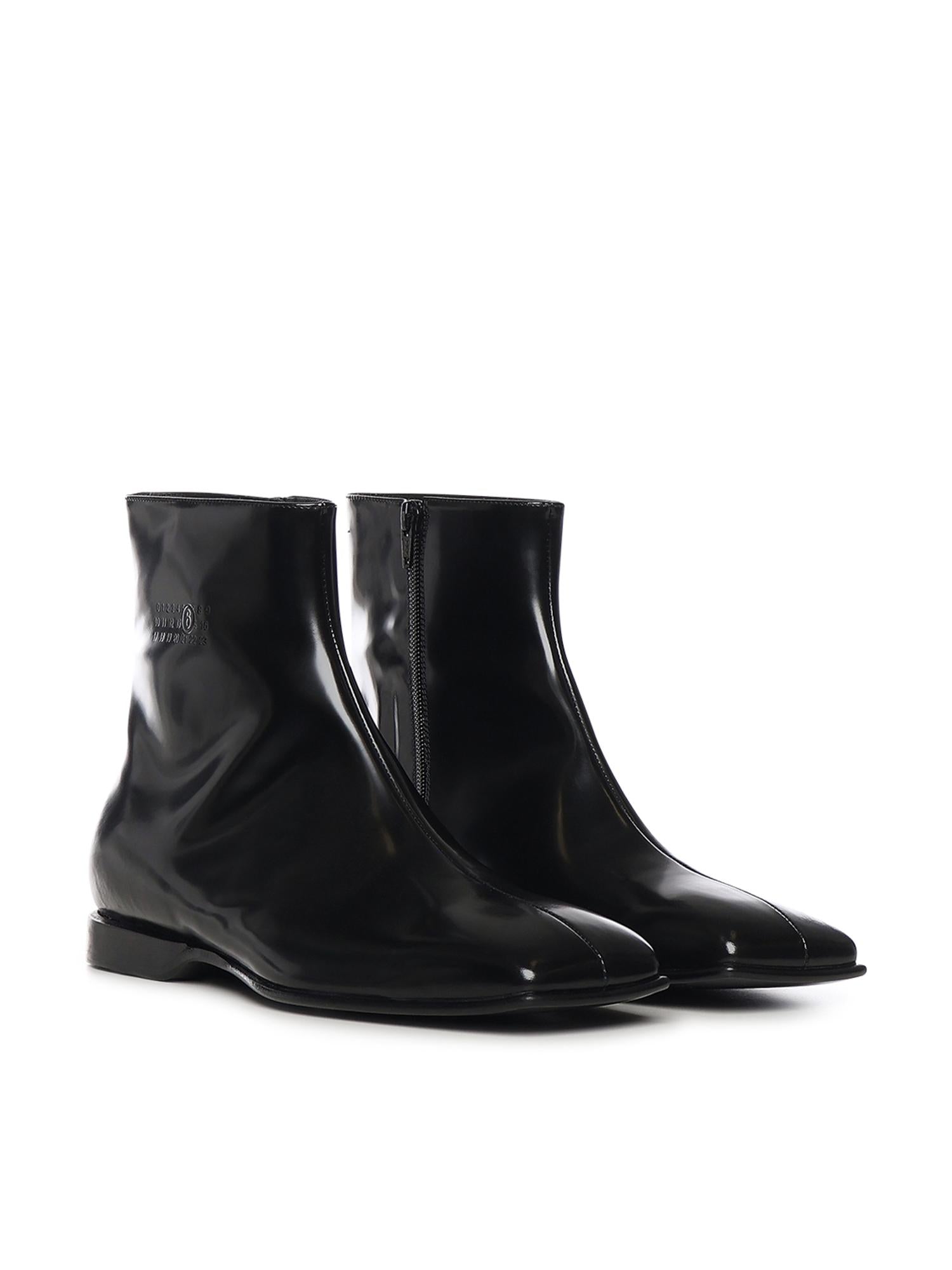 Оригінальна Stivaletti In Pelle Maison margiela – вид ззаду