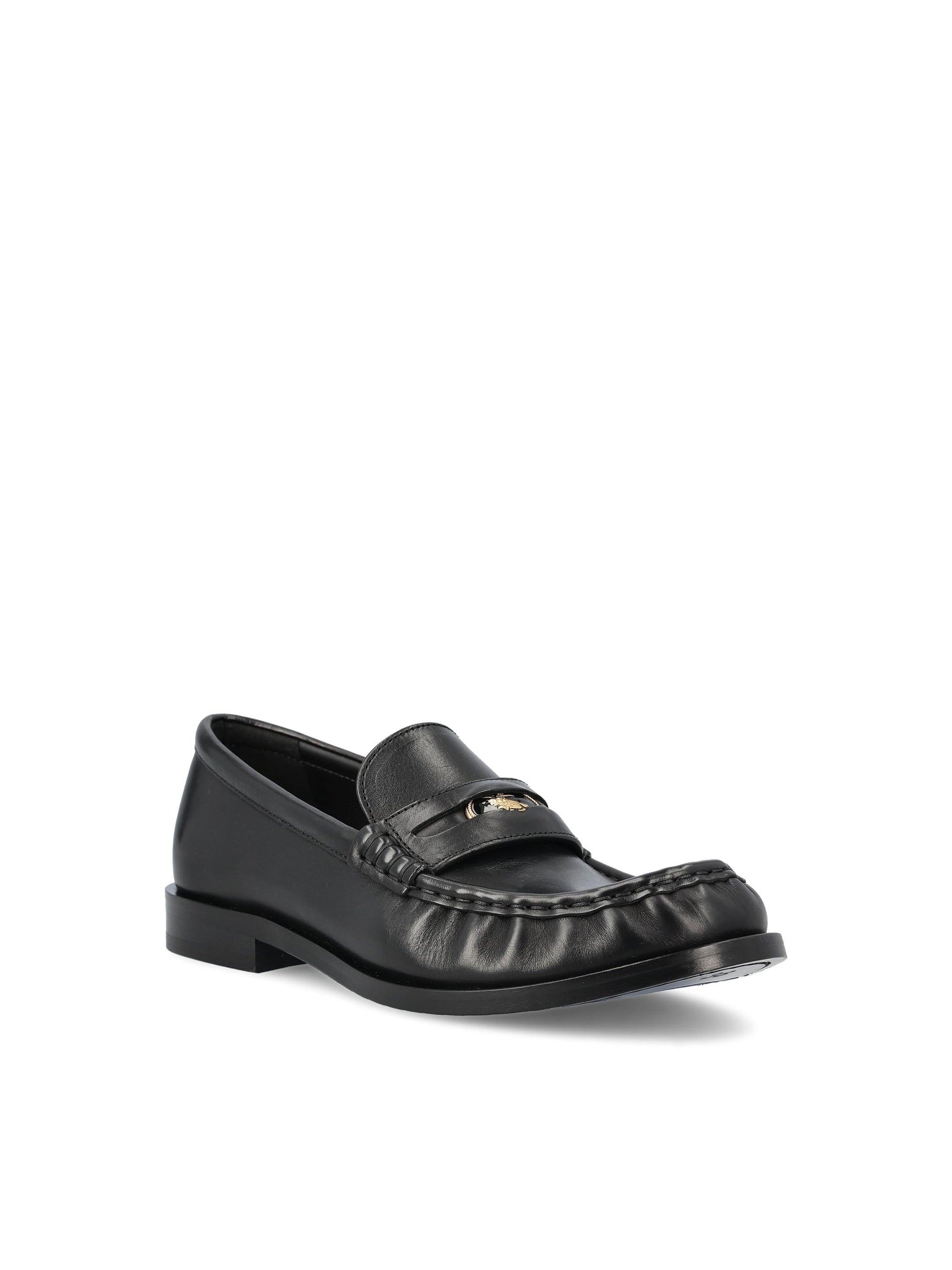 Cadet Leather Loafers Burberry оригінал – Купити в Україні – вид ззаду