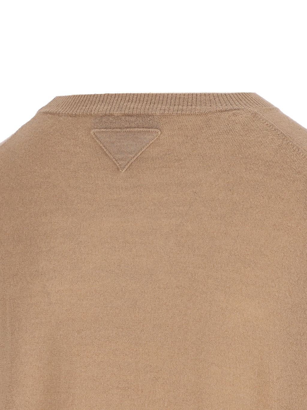 Short Sleeve Cashmere Sweater Prada – Гарантія оригінальності – детальний вид
