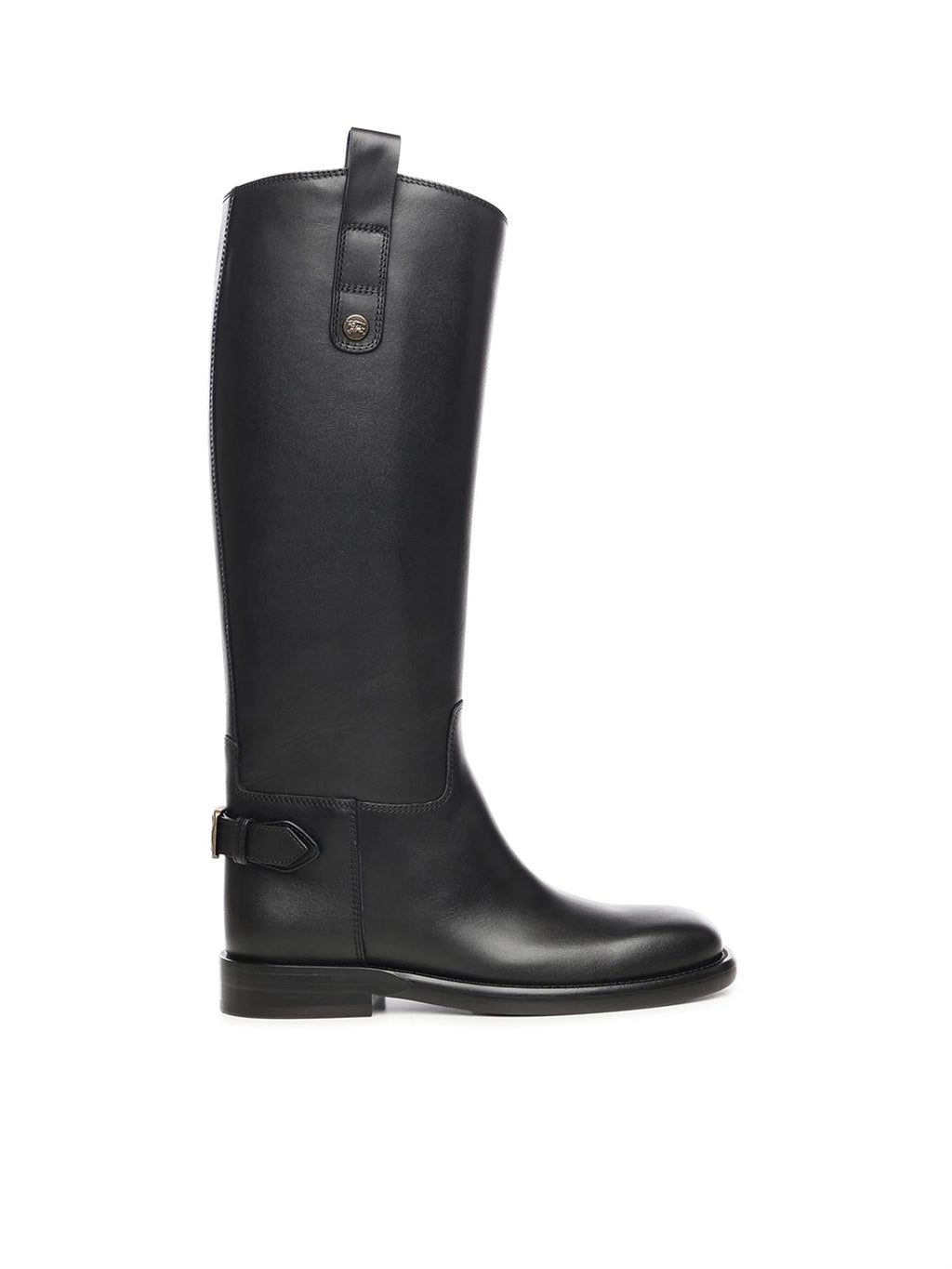 Stivali Cavalier In Pelle Burberry оригінал – Купити в Україні – боковий вид