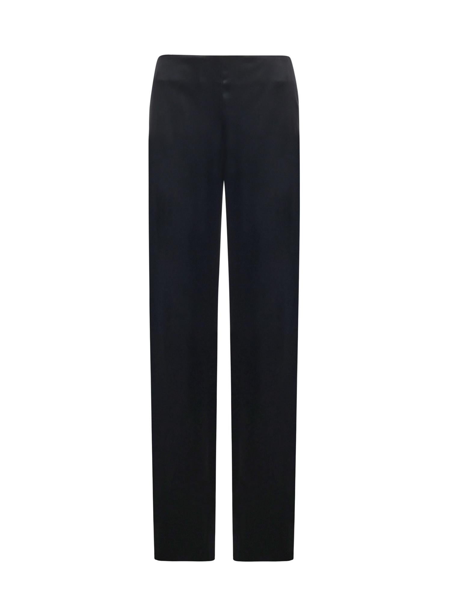 Pantaloni Minimal In Satin Stretch Balenciaga оригінал – Купити в Україні – боковий вид