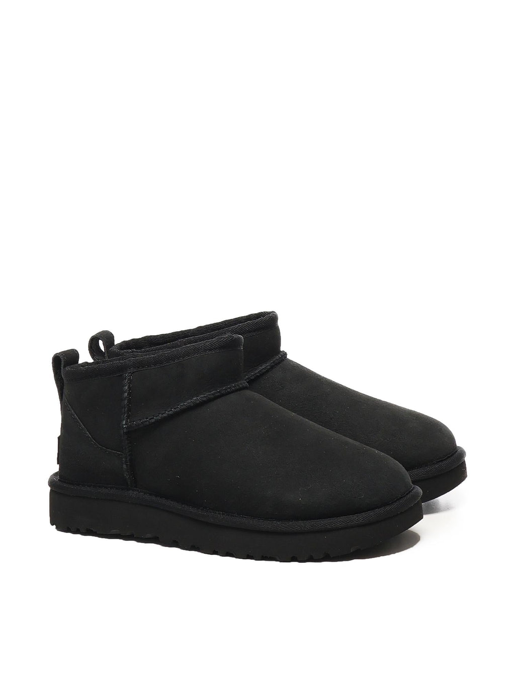 Оригінальна Stivaletti Classic Ultra Mini In Suede Ugg – вид ззаду