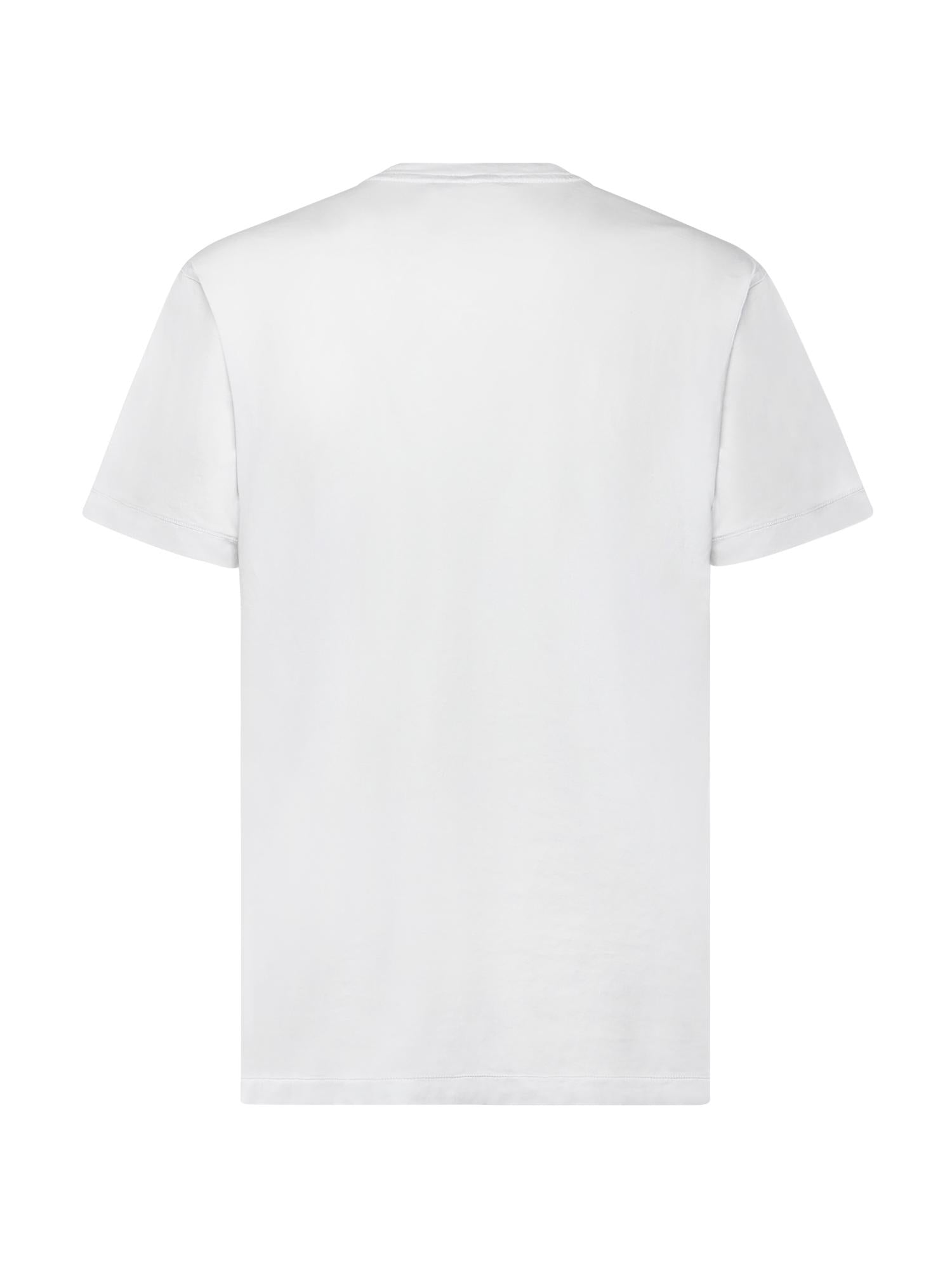 Оригінальна T-Shirt Con Patch Compass In Jersey DI Cotone Stone island – детальний вид