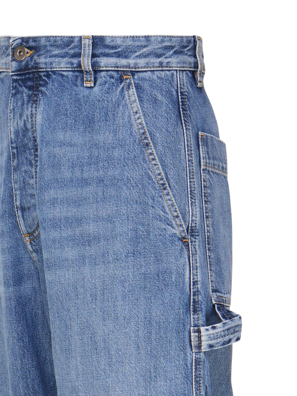 Jeans Cargo In Denim Bottega veneta оригінал – Купити в Україні – вид ззаду