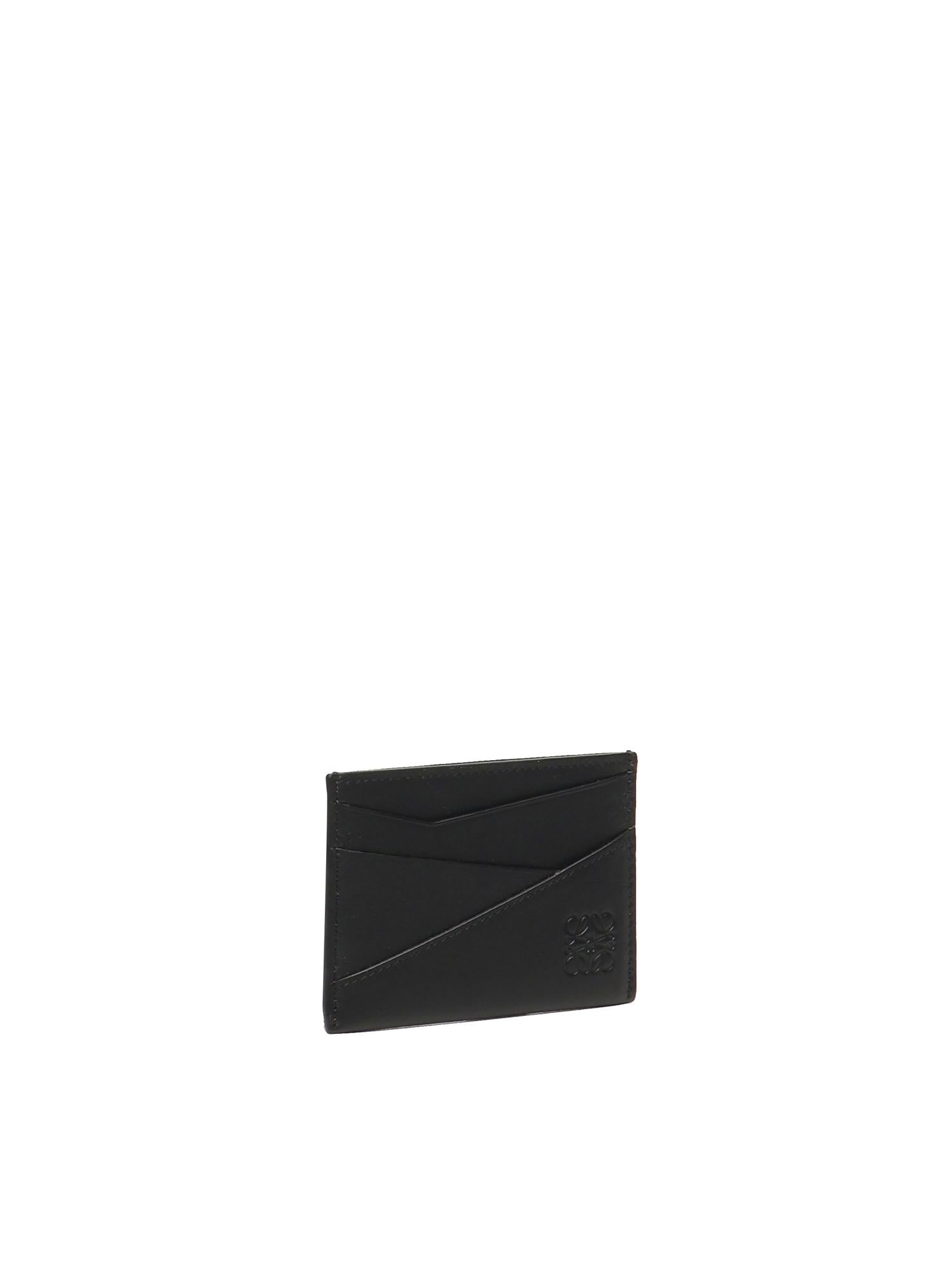 Portacarte Puzzle In Pelle DI Vitello Loewe – Гарантія оригінальності – вид ззаду