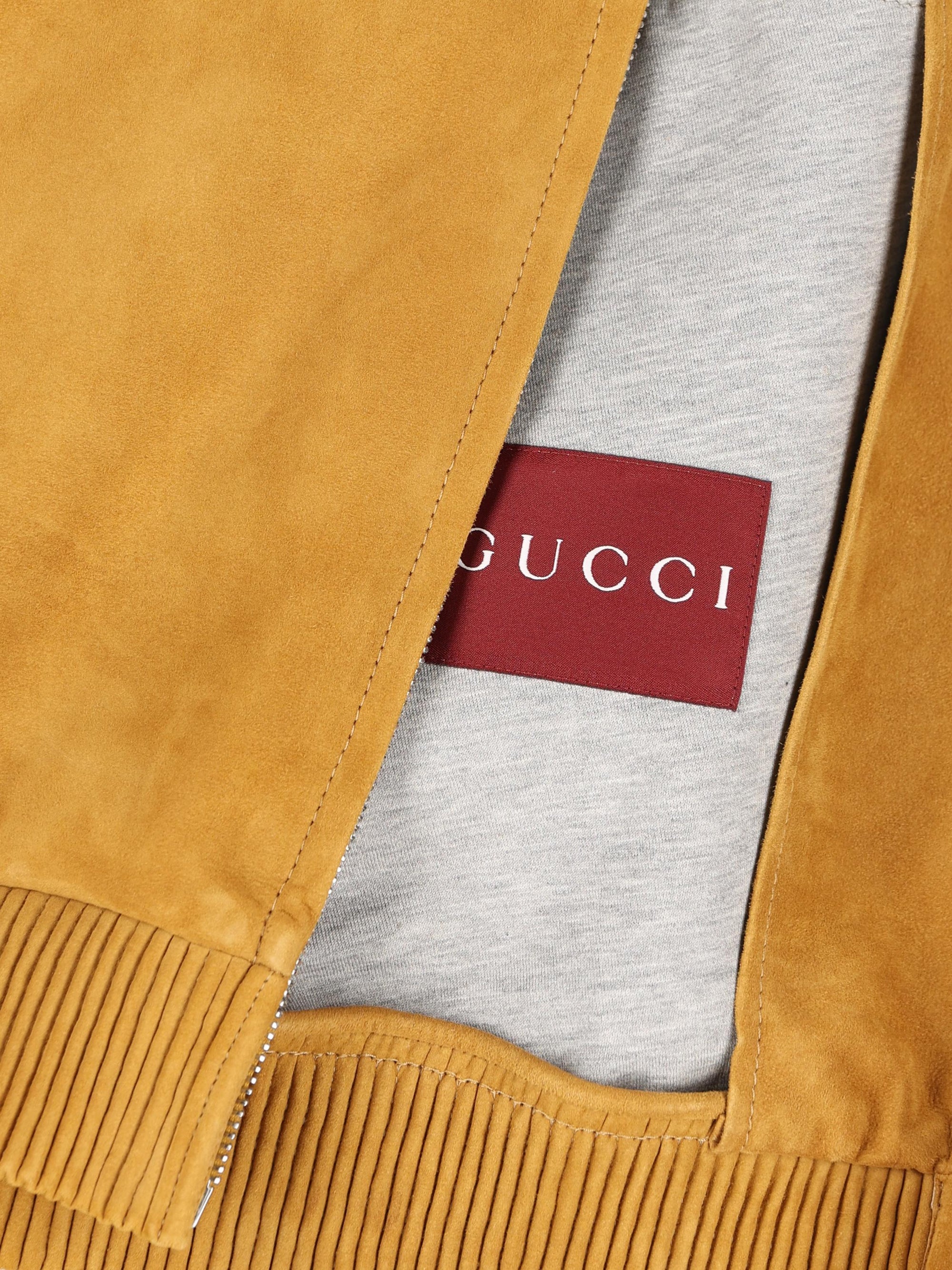 Suede Leather Sweatshirt Gucci оригінал – Купити в Україні – збільшений вид