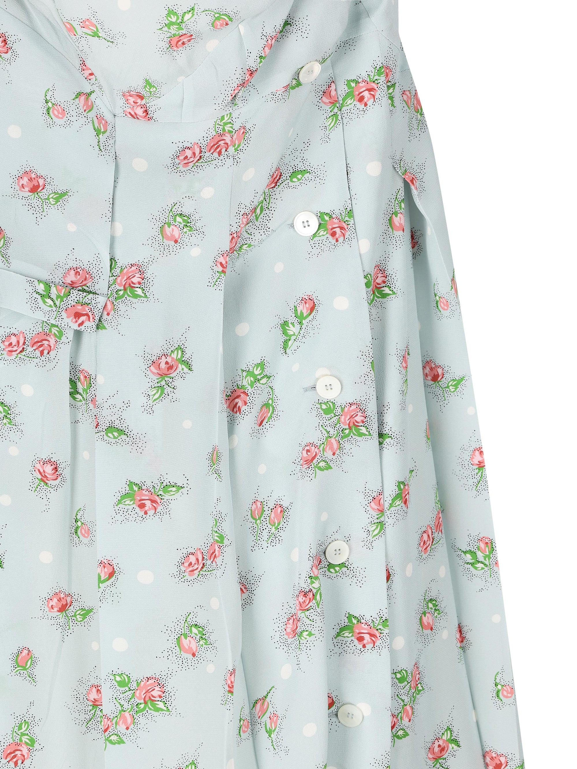 Printed Marocain Dress Miu miu оригінал – Купити в Україні – детальний вид