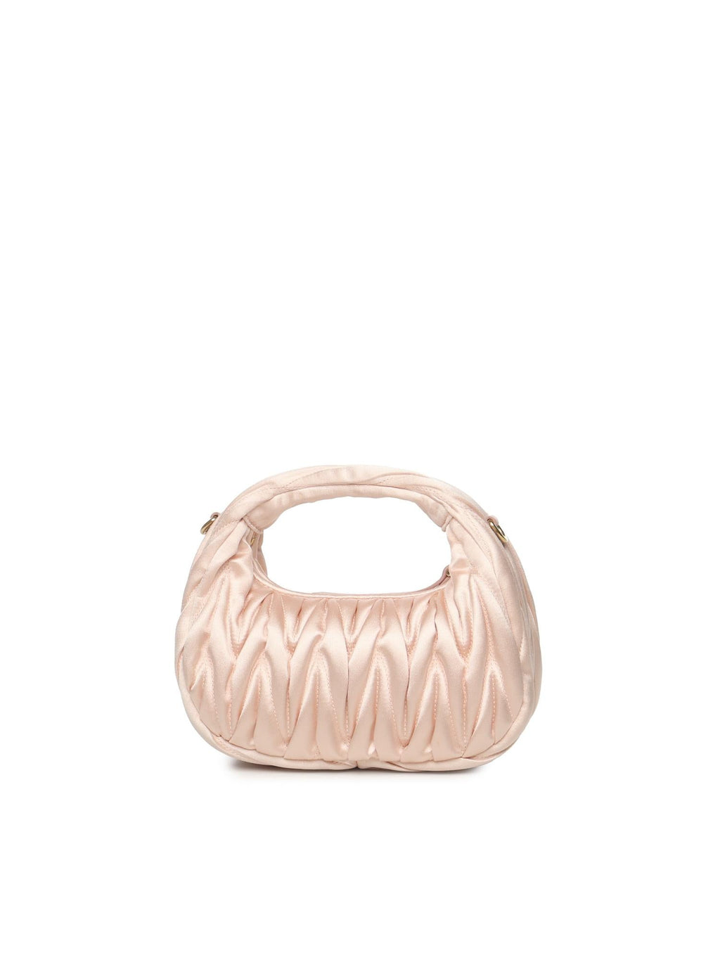 Mini Bag Wander In Raso Trapuntato Miu miu – Гарантія оригінальності – детальний вид