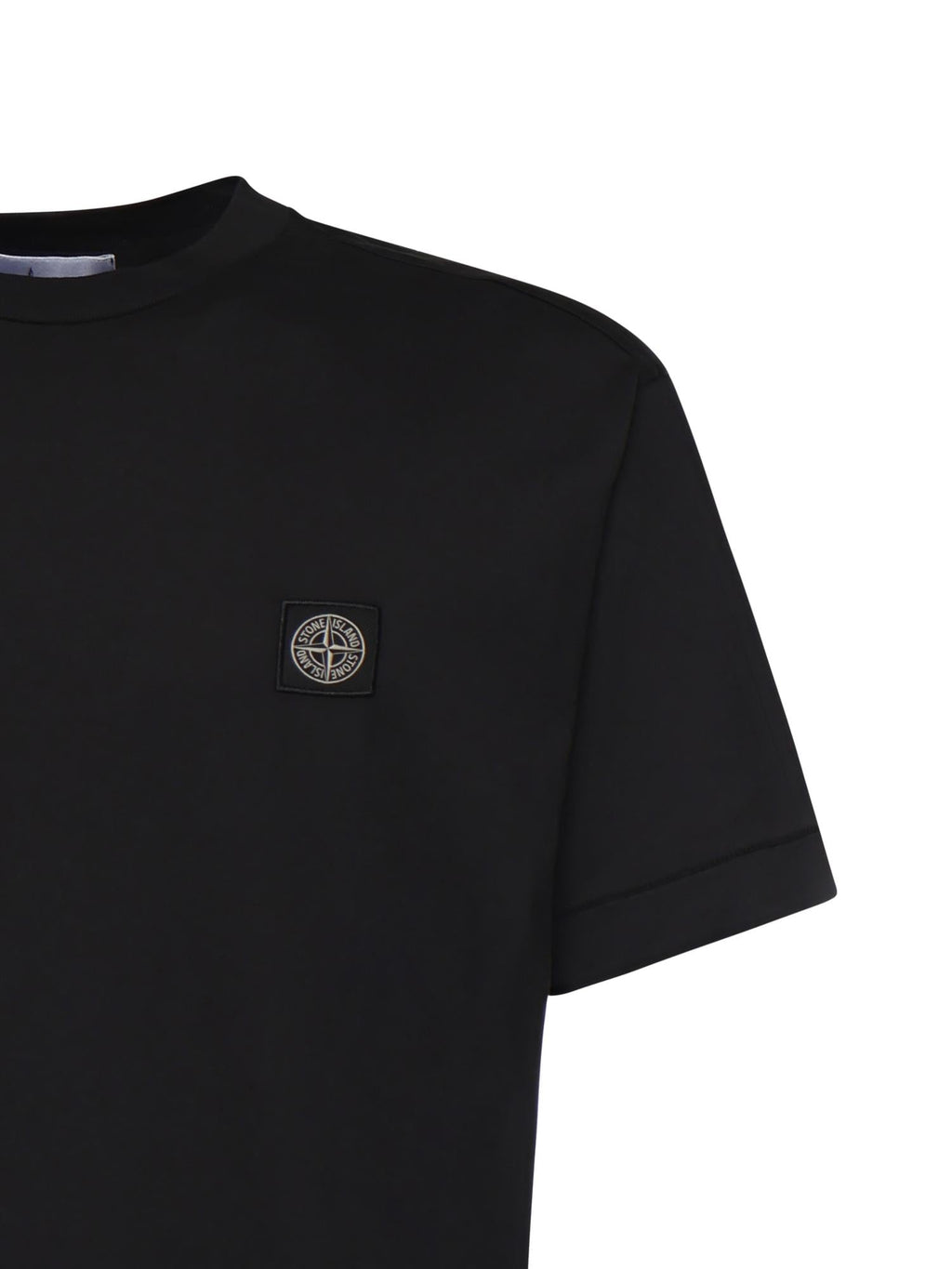 Оригінальна T-Shirt Con Patch Compass In Jersey DI Cotone Stone island – вид ззаду