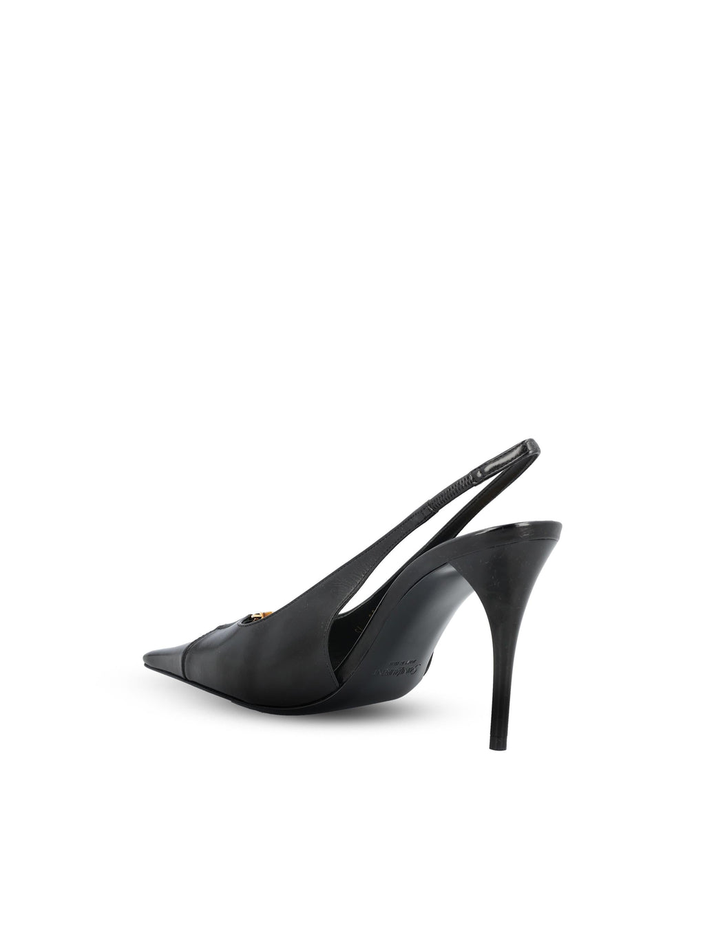 Babylone Breteuil Leather Pumps Saint laurent – Гарантія оригінальності – детальний вид
