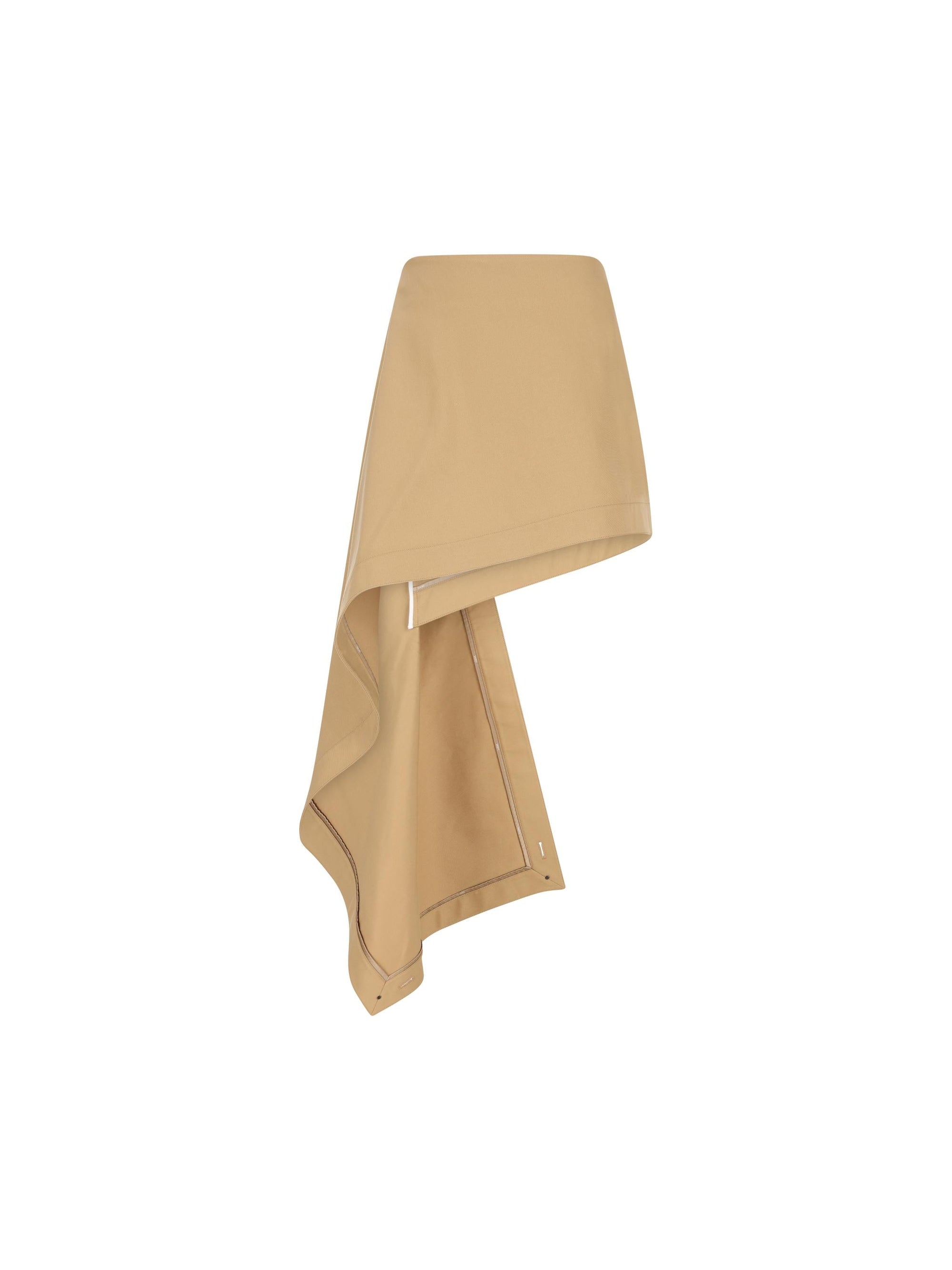 Оригінальна Cotton And Silk Skirt Loewe – боковий вид